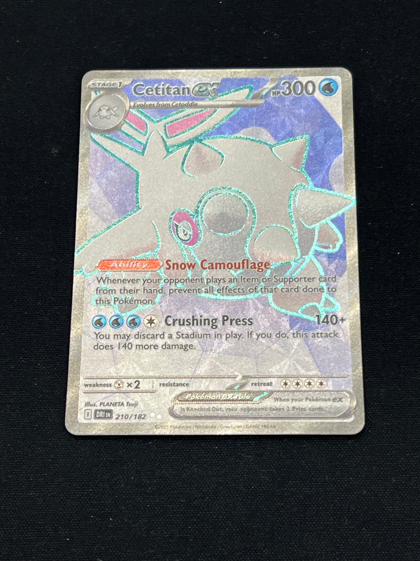 Auction Lot 67: Pokemon Cards Cetitan EX Ultra Rare Condition Vary