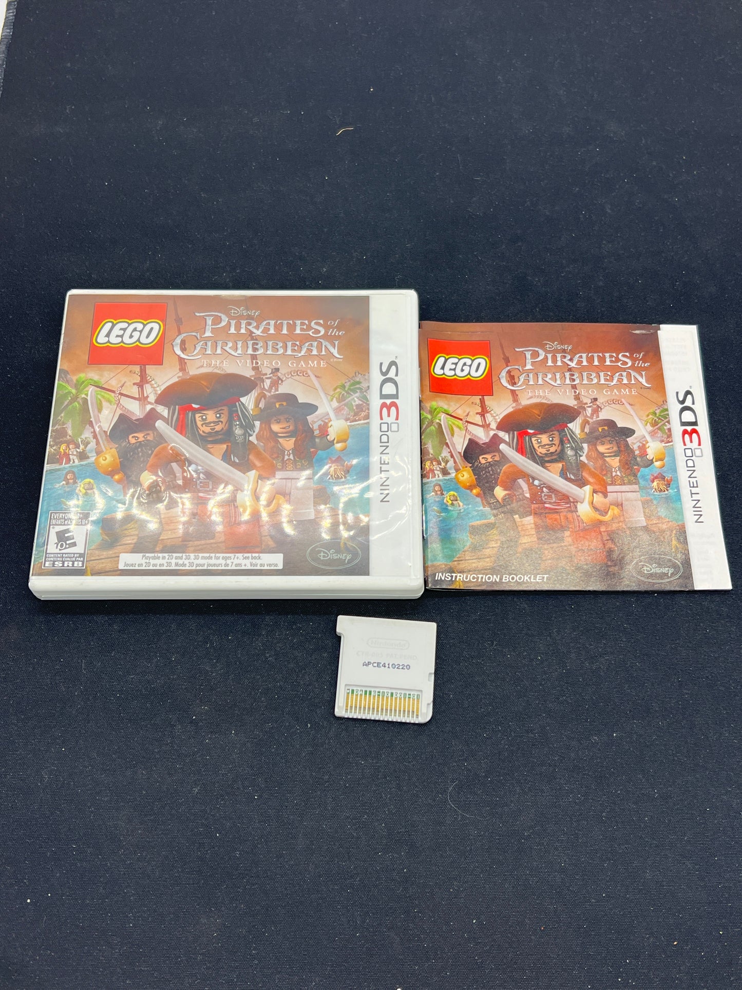 Auction Lot 163: Nintendo 3DS Lego Pirates of the Caribbean CIB