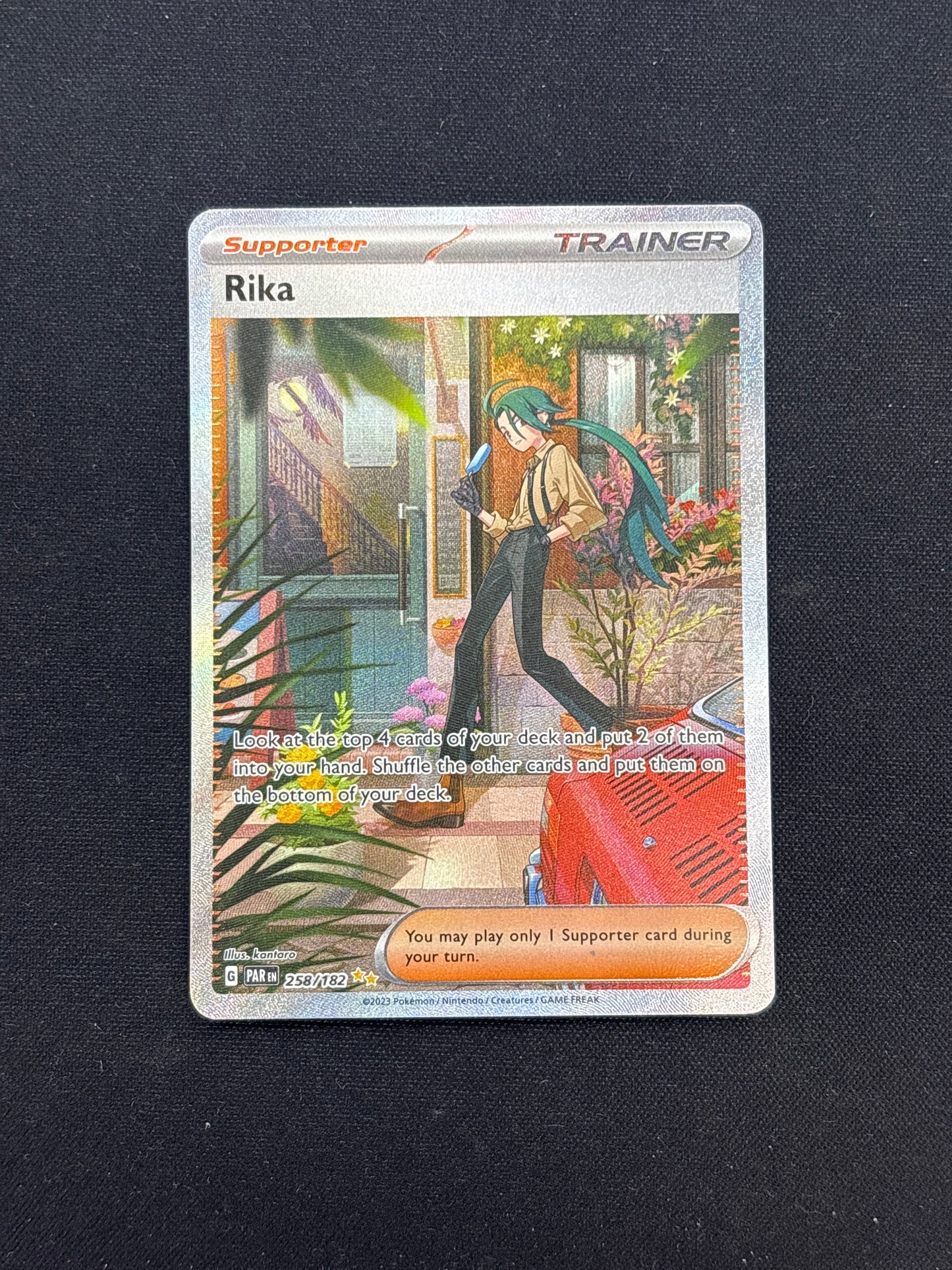 Auction Lot 53: Pokemon Cards Rika Special Illustration Rare Paradox Rift Condition Vary