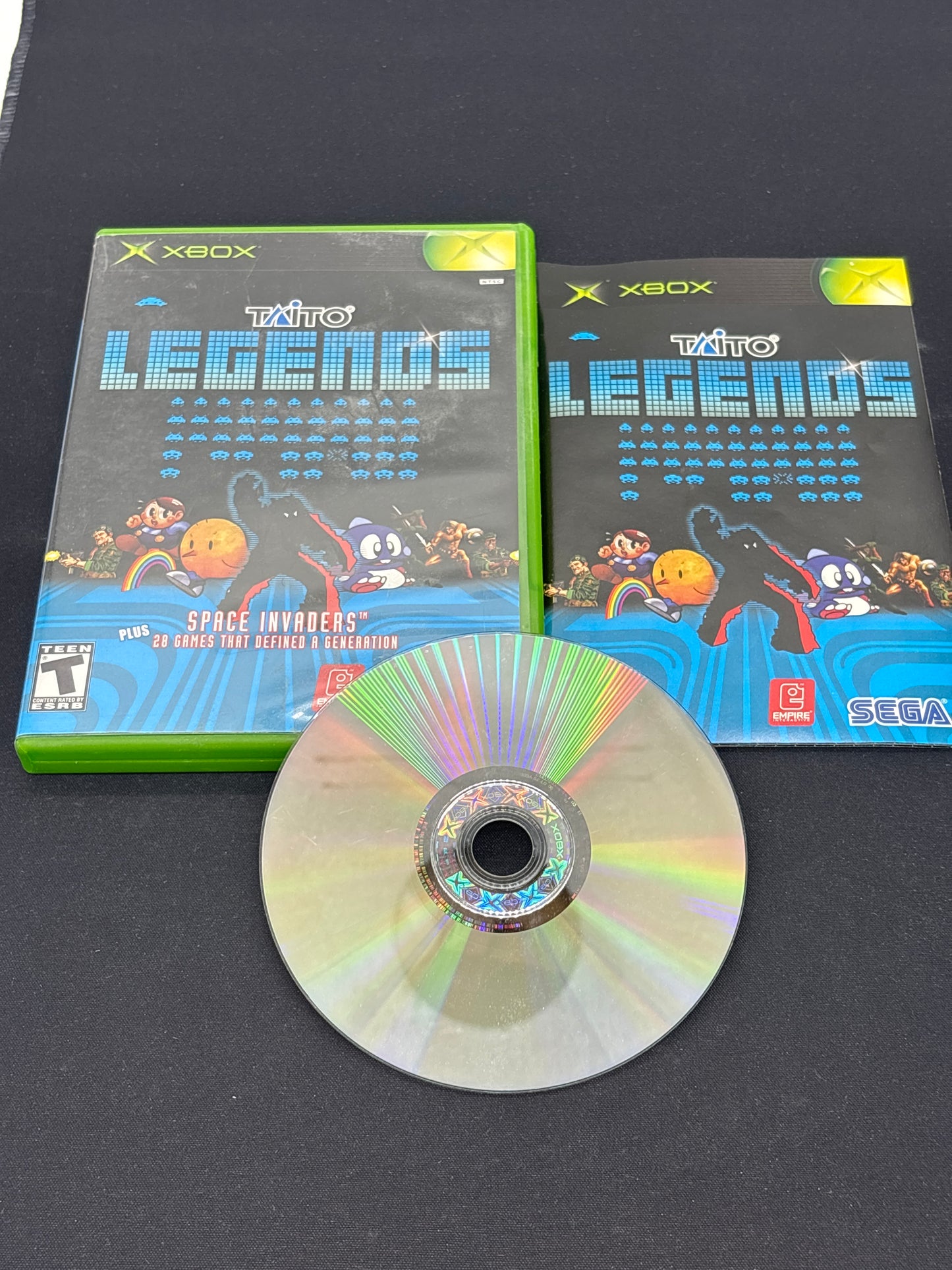 Auction Lot 110: XBOX Video Game TAITO Legends CIB