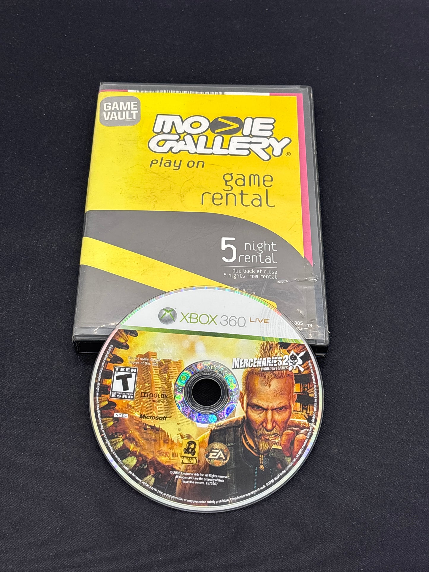 Auction Lot 9: XBOX 360 Mercenaries Loose