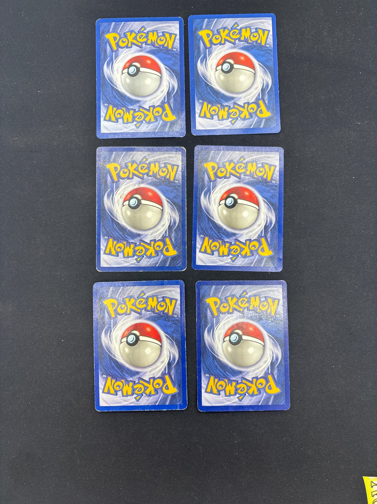 Auction Lot 15: Pokemon Cards Lot of 6 Pokemon Base Set Kanto Starters Conditions Vary