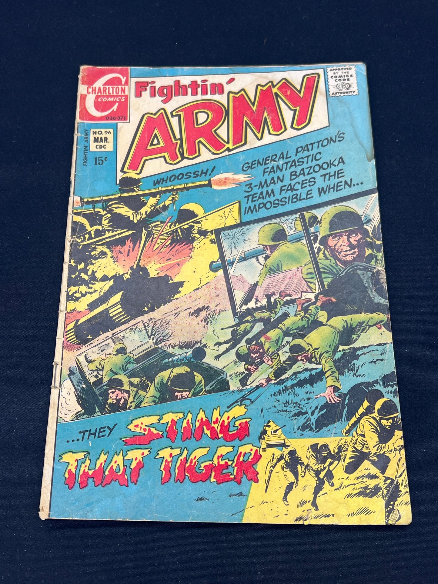 Auction Lot 321: Charlton Comics Fightin' Army