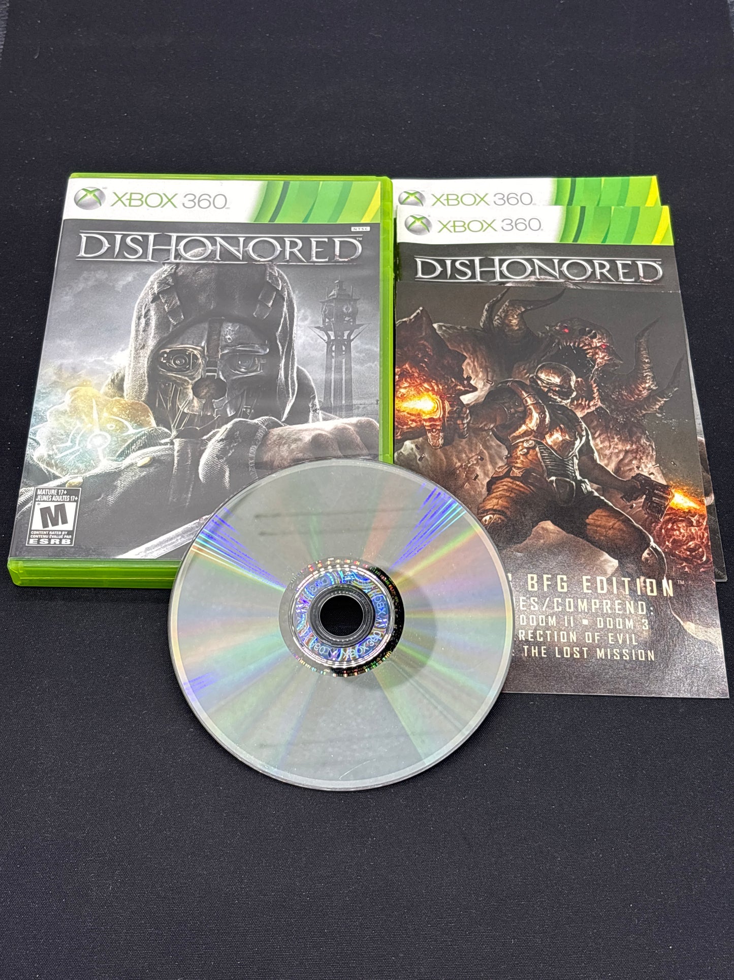 Auction Lot 111: XBOX 360 Dishonored CIB