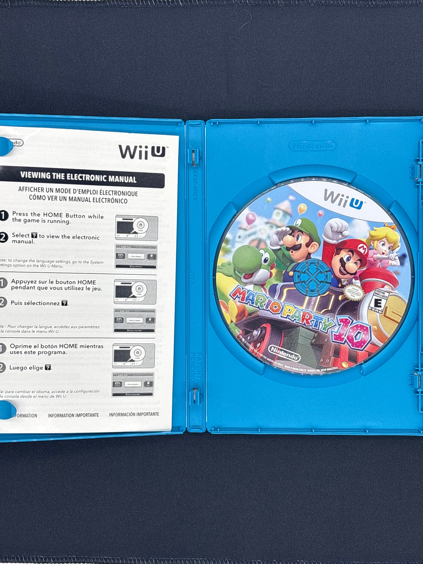 Auction Lot 71: Nintendo WiiU Super Mario Party 10 CIB