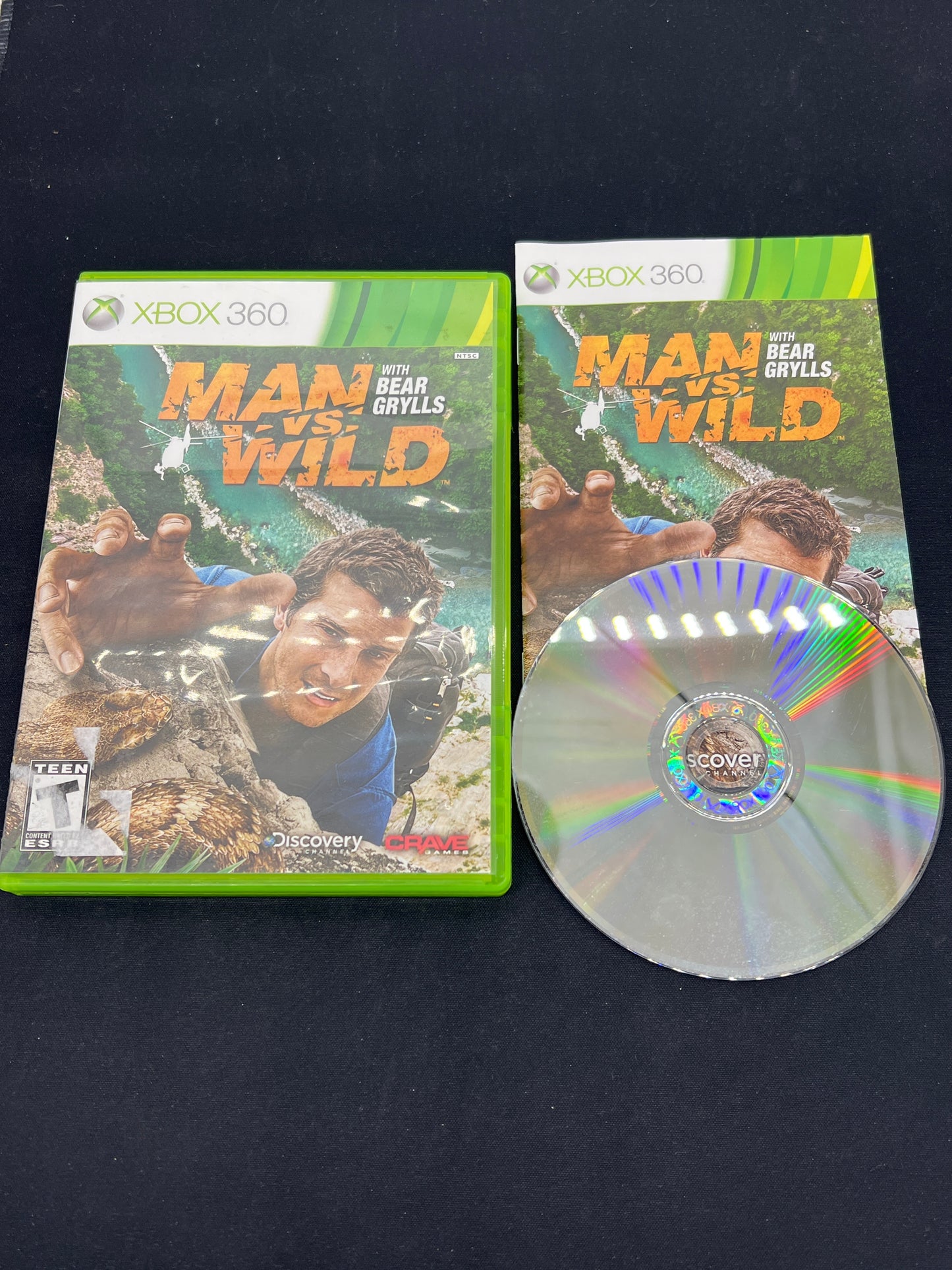 Auction Lot 201: XBOX 360 Video Game Man vs. Wild CIB