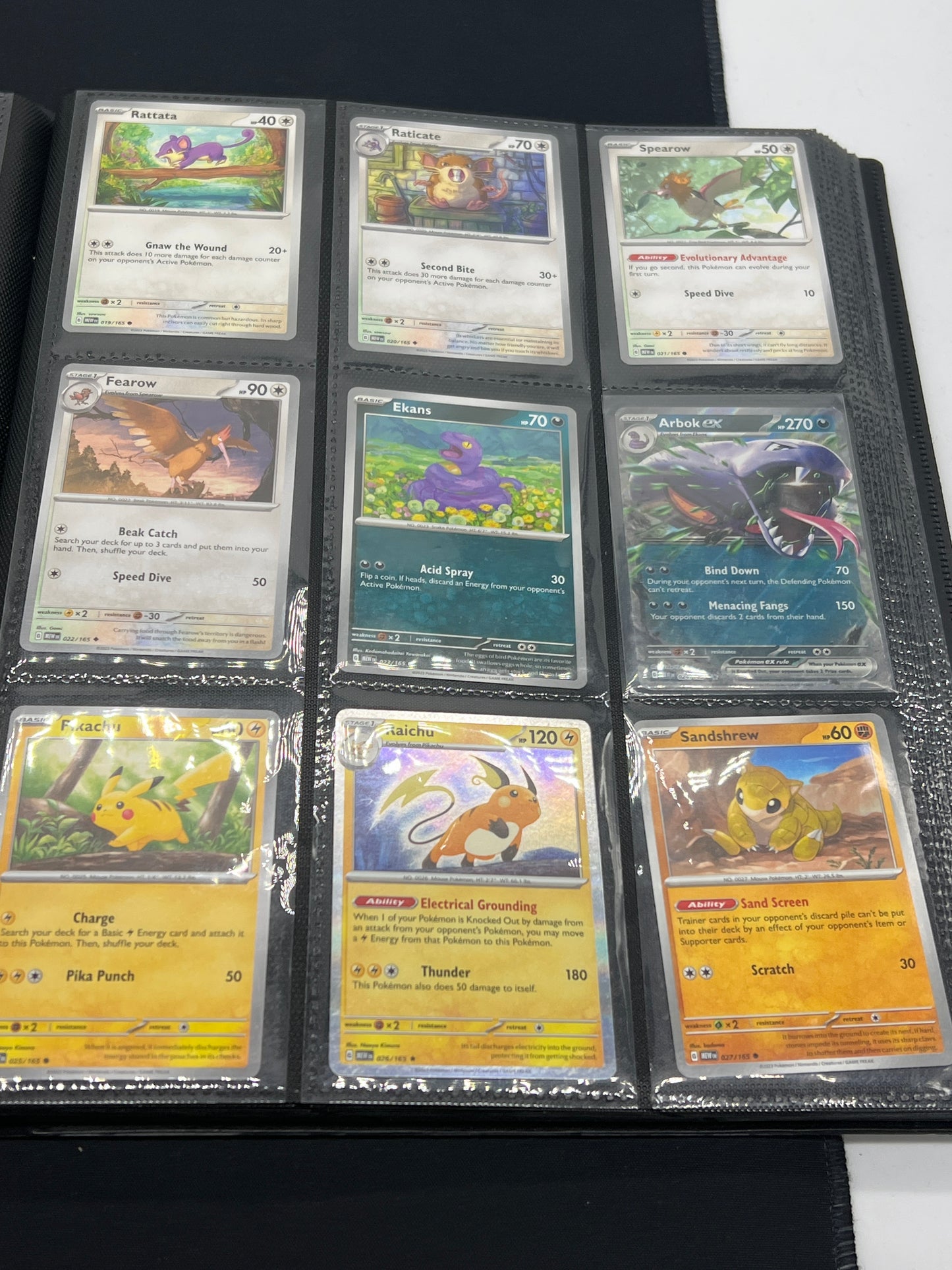 Auction Lot 277: Pokemon Cards Binder With 151 Set Bulk