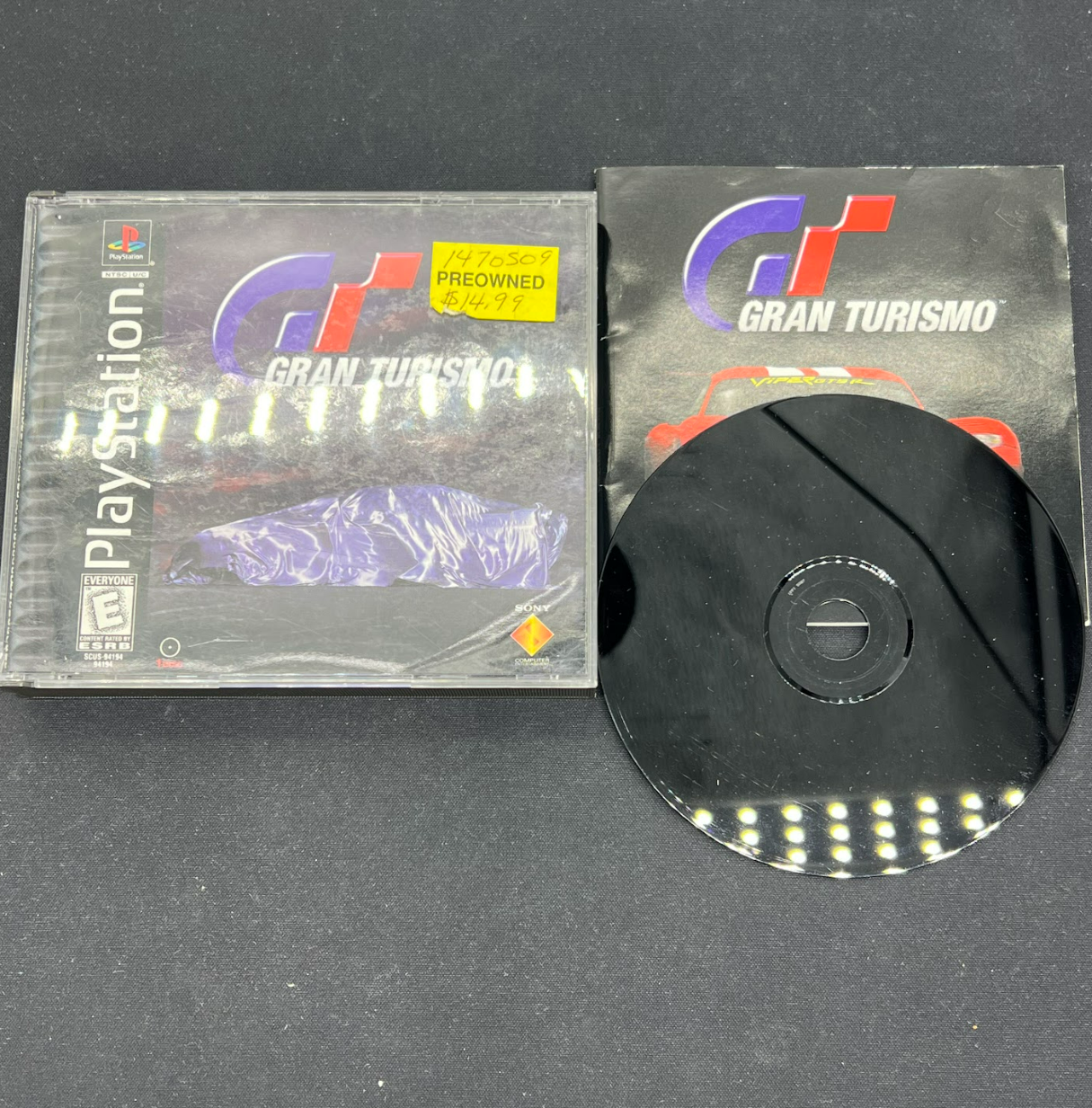 Auction Lot 140: PlayStation One Video Game Gran Turismo CIB