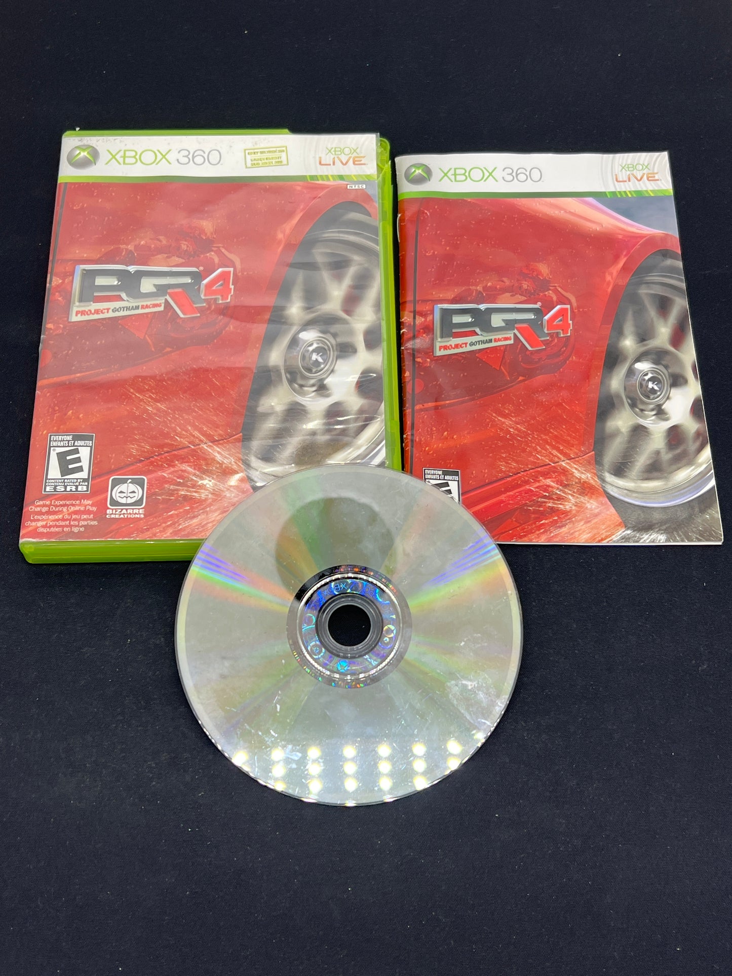 Auction Lot 28: XBOX 360 Video Game Project Gotham Racing 4 CIB