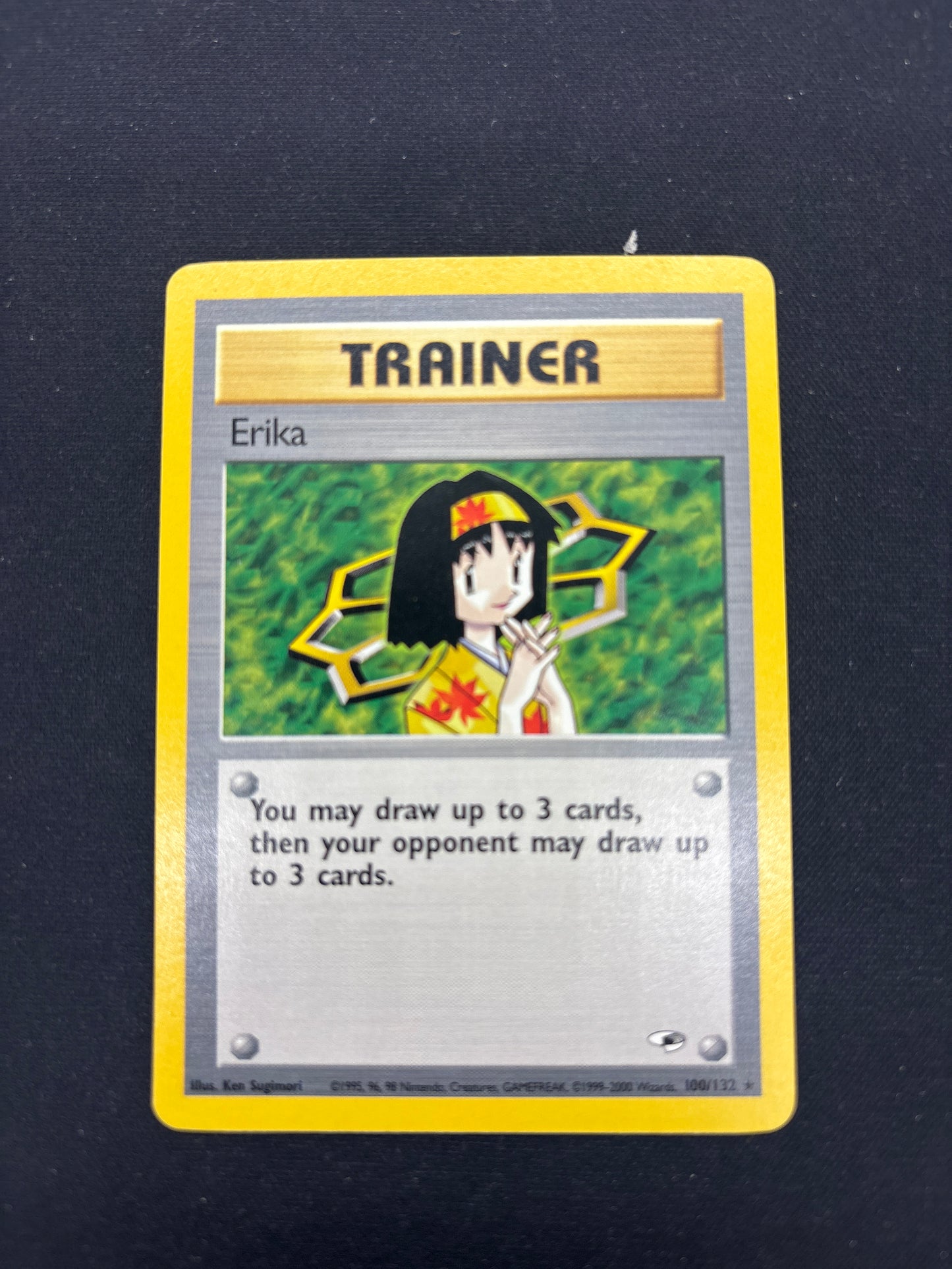 Auction Lot 175: Pokemon Card Erika Gym Heroes Conditions Vary