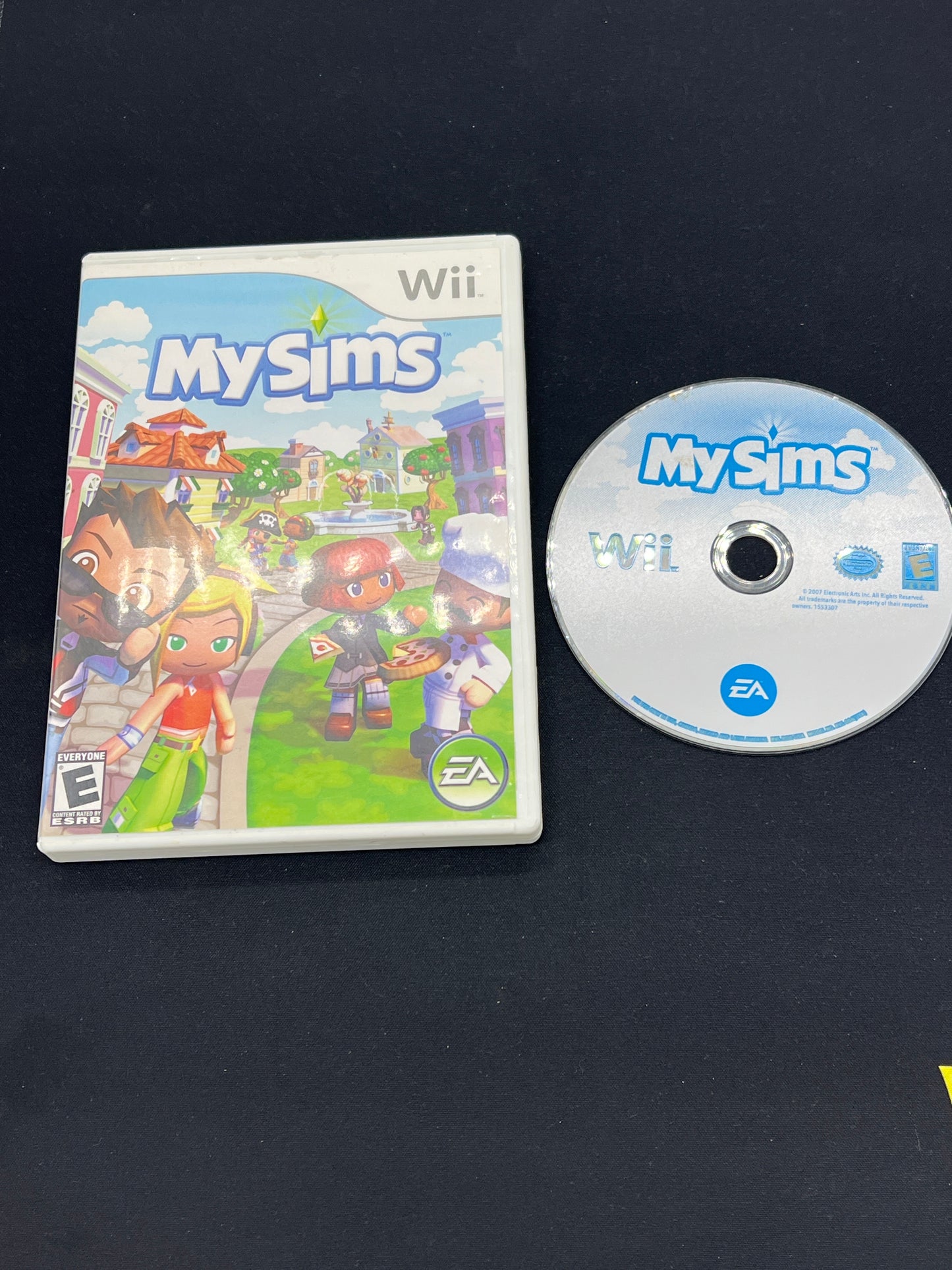 Auction Lot 123: Nintendo WII My Sims Disc & Case
