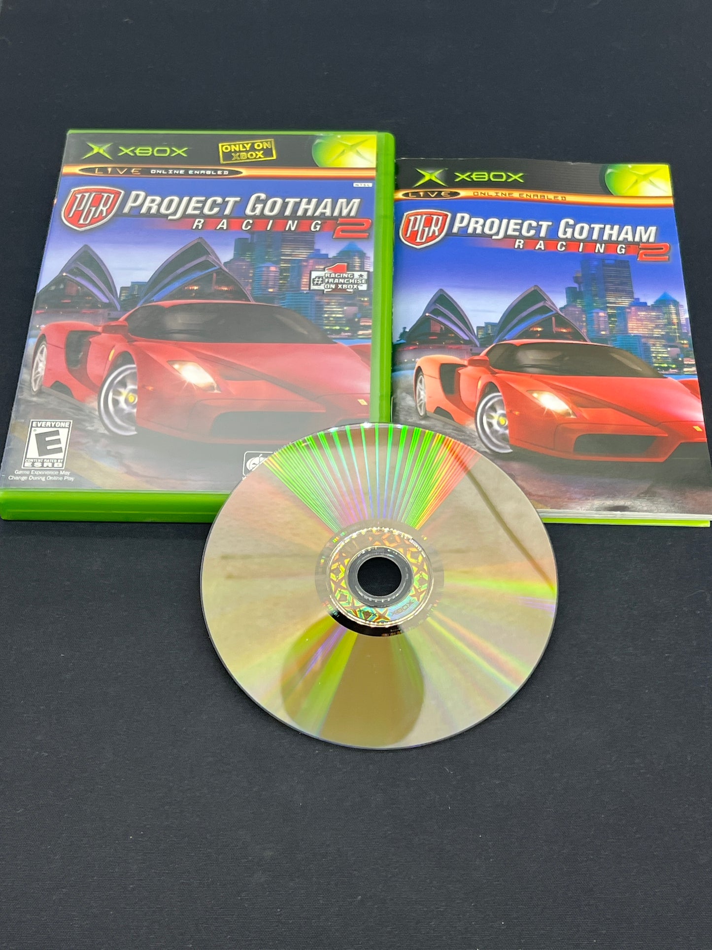 Auction Lot 135: XBOX Video Game Project Gotham Racing 2 CIB
