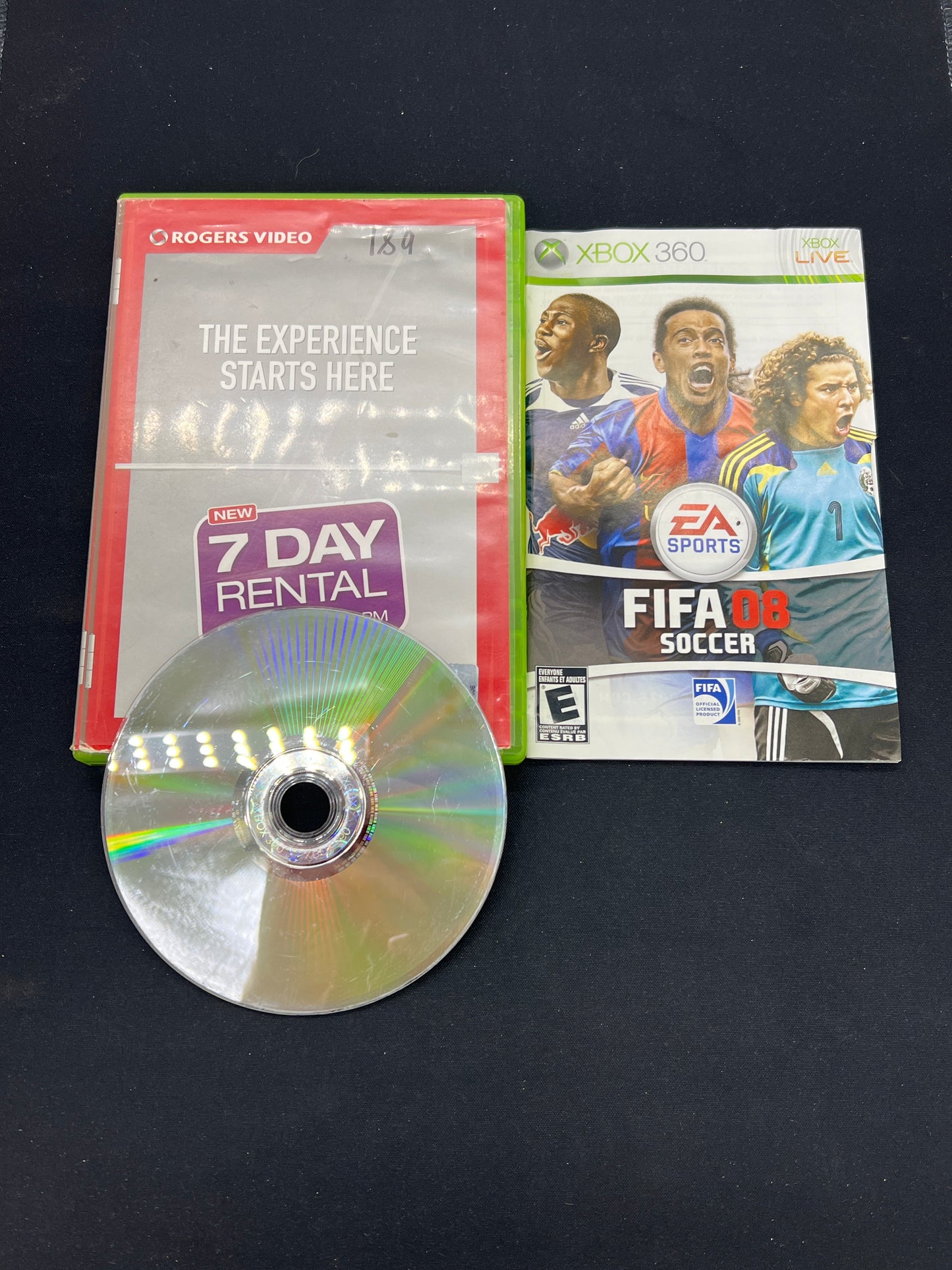 Auction Lot 70: XBOX 360 FIFA '08 With Manual