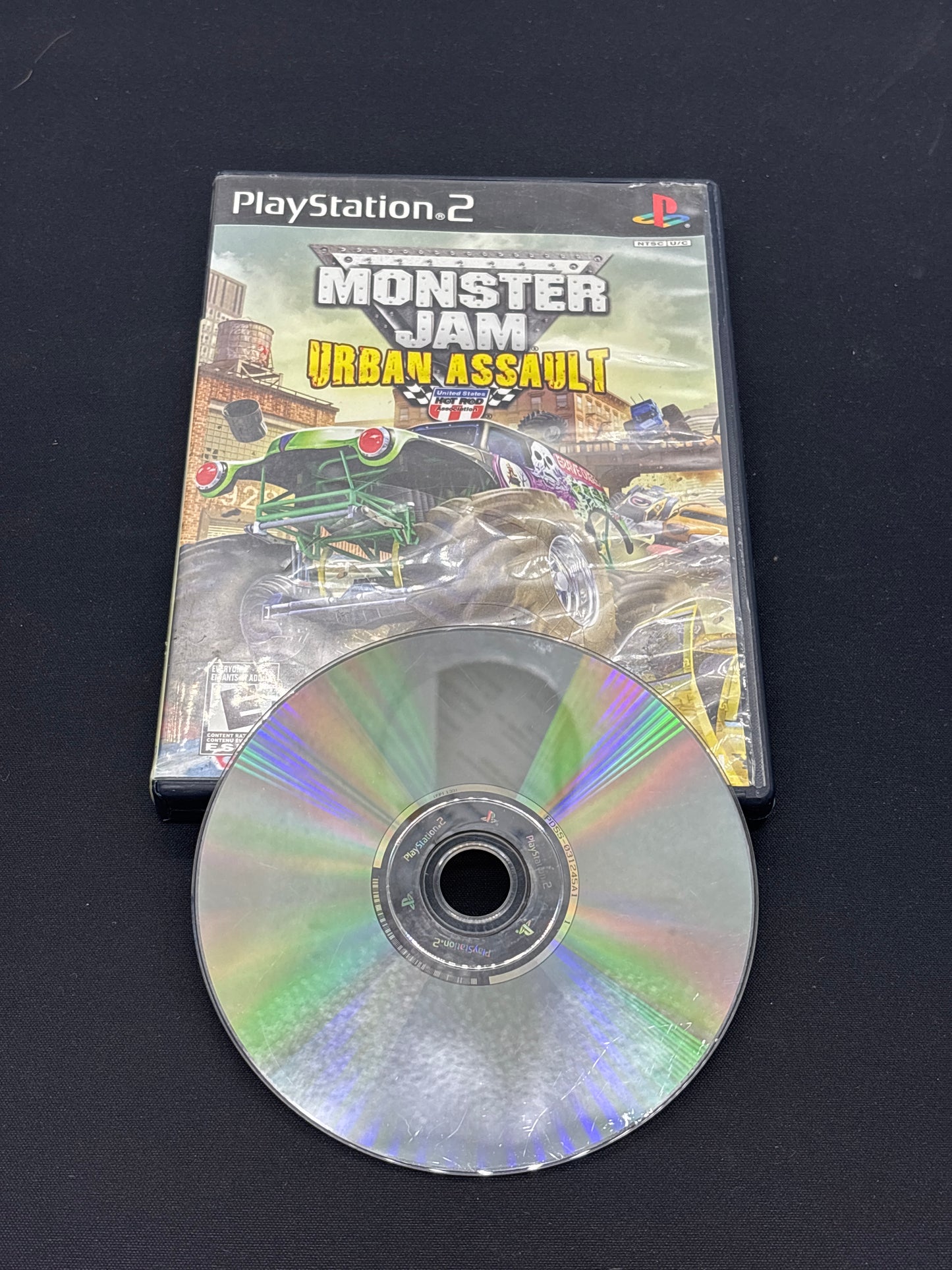 Auction Lot 149: PlayStation 2 Monster Jam Urban Assault with Case & Disc