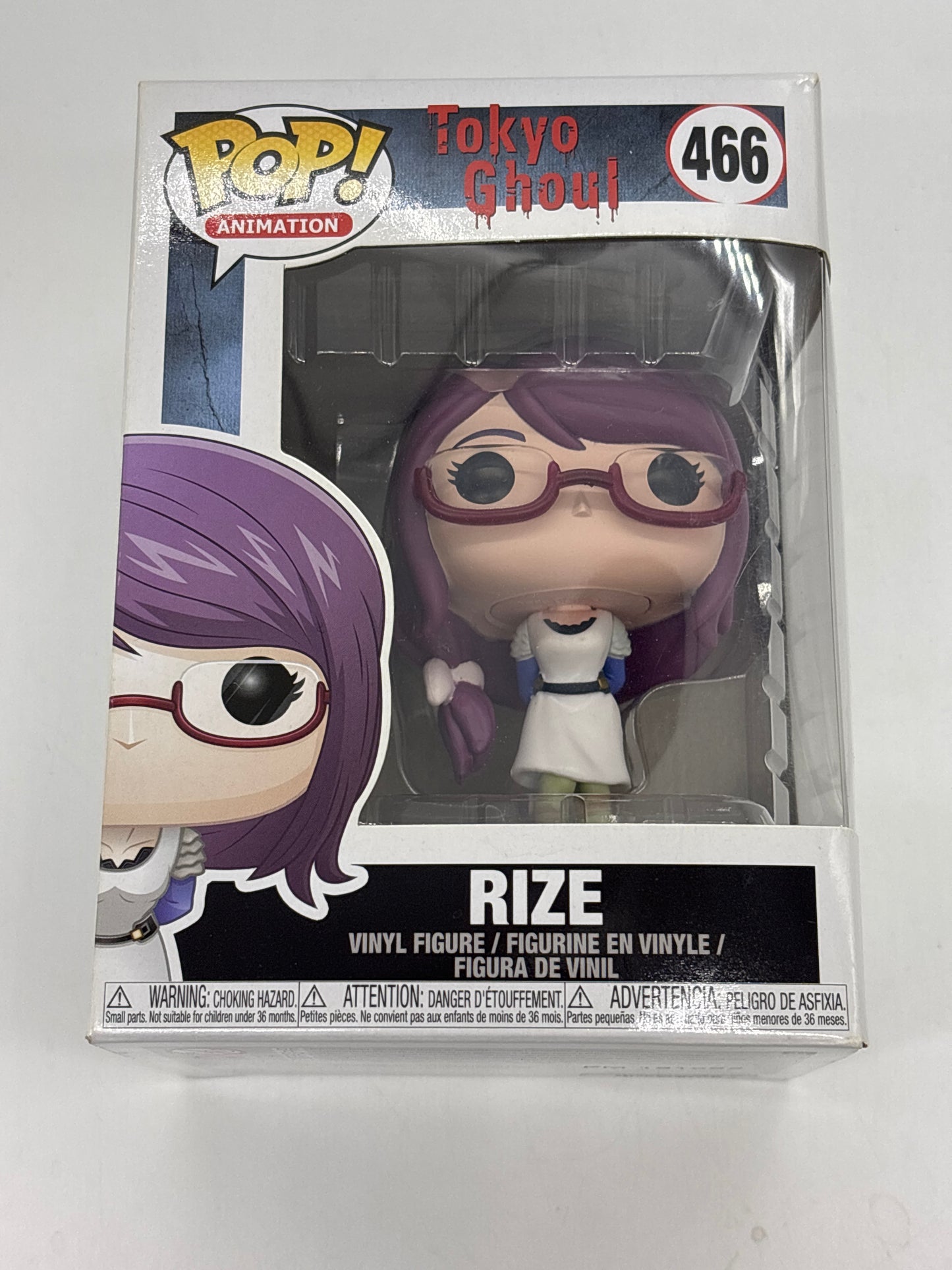 Auction Lot 235: Pop Funko Tokyo Ghoul Rize 466 Figure