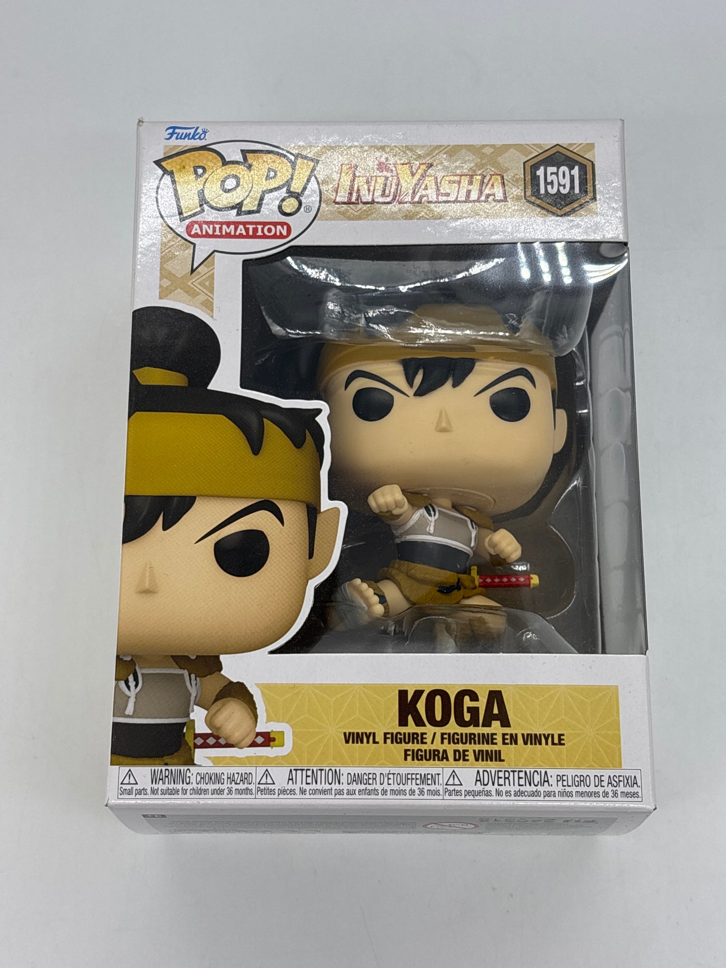 Auction Lot 222: Pop Funko Inuyasha Koga 1591 Figure