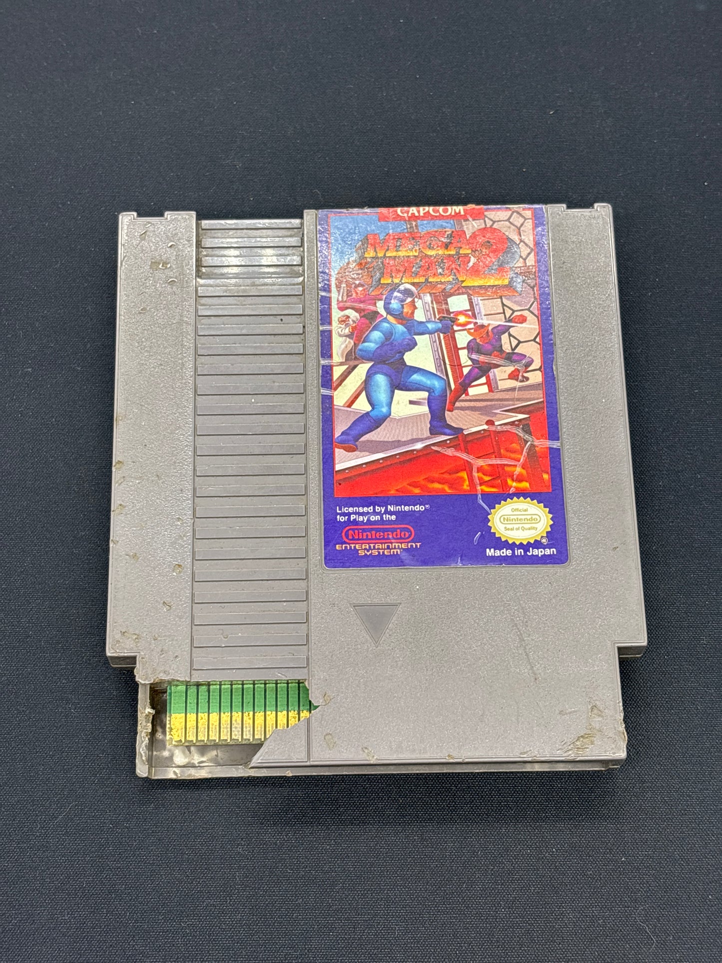 Auction Lot 197: NES Mega Man 2 Game Cartridge