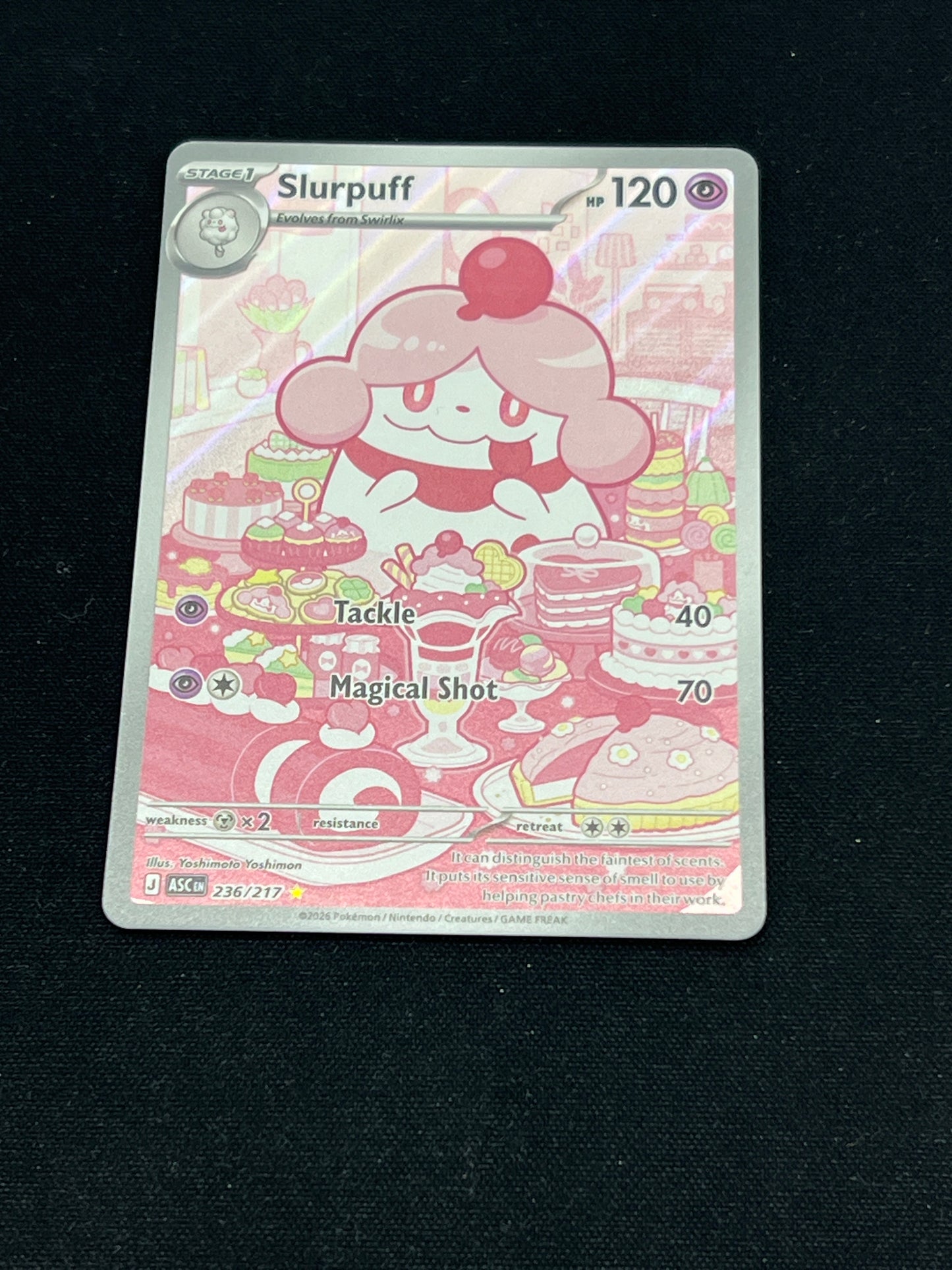 Auction Lot 81: Pokemon Cards Slurpuff Illustration Rare Condition Vary