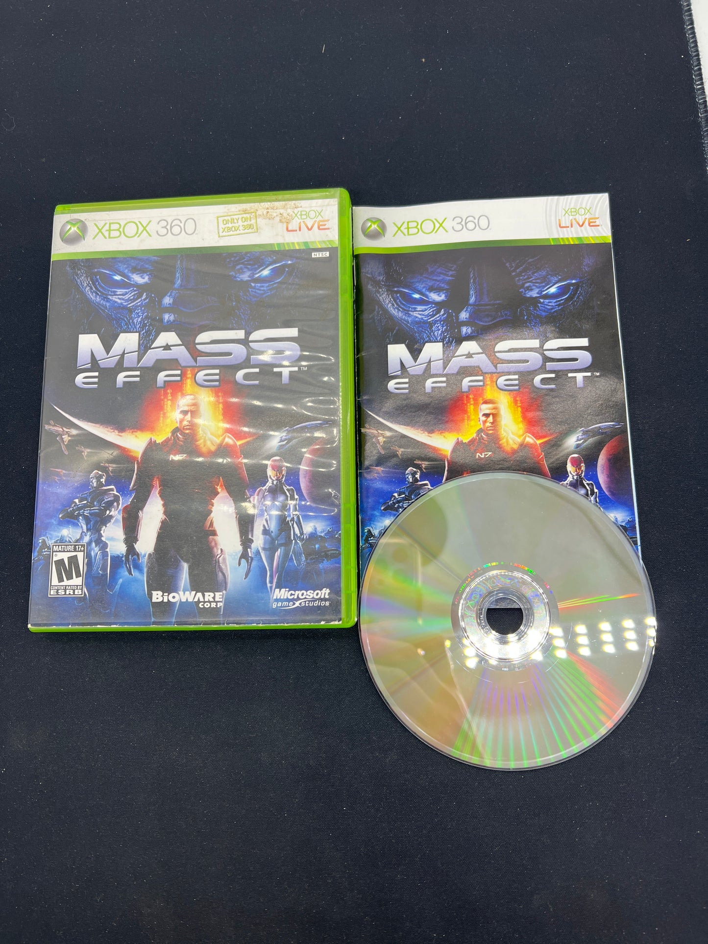 Auction Lot 248: XBOX 360 Mass Effect CIB