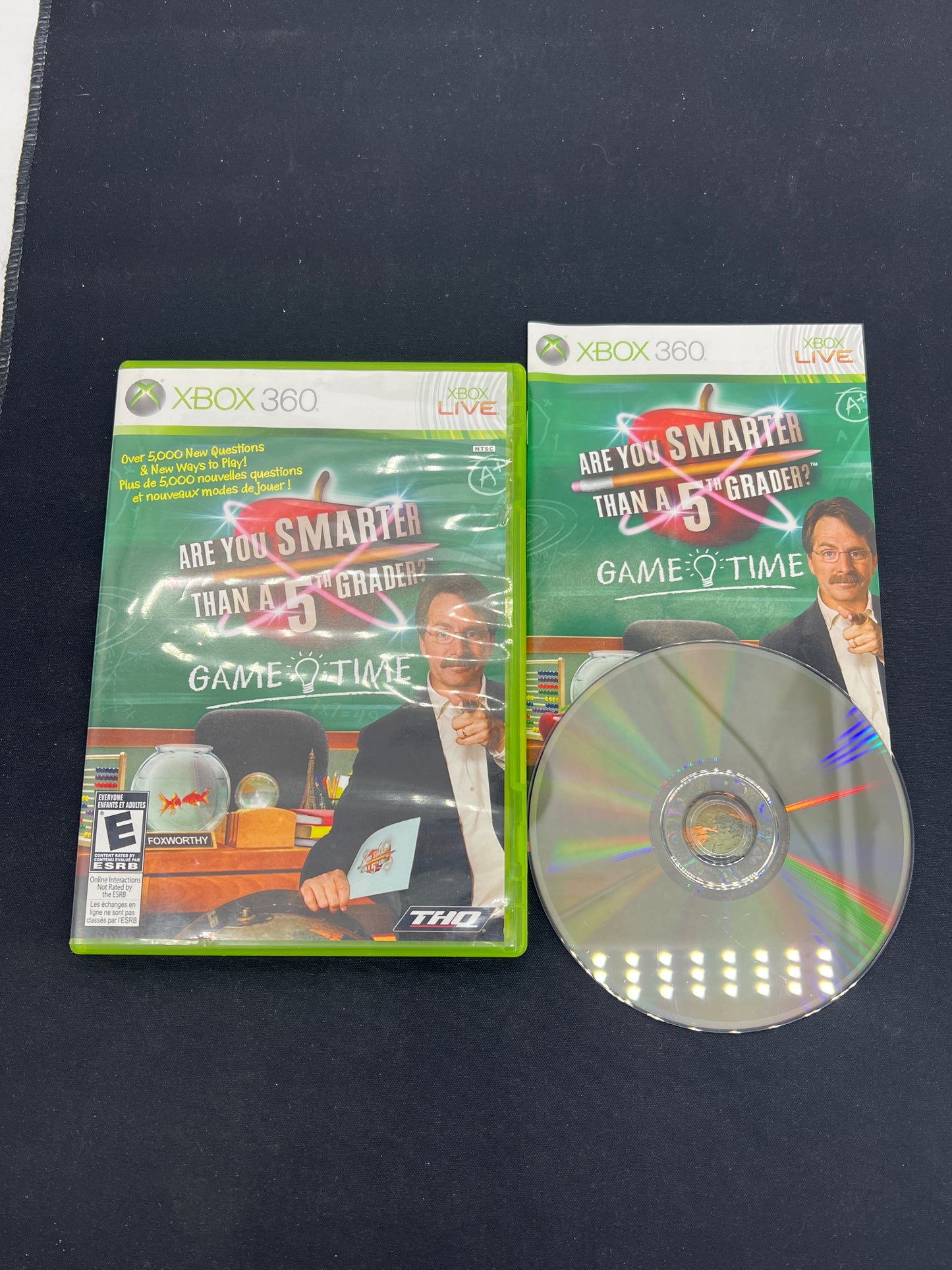 Auction Lot 150: XBOX 360 Video Game Are you Smarter Than a Fifth Grader CIB