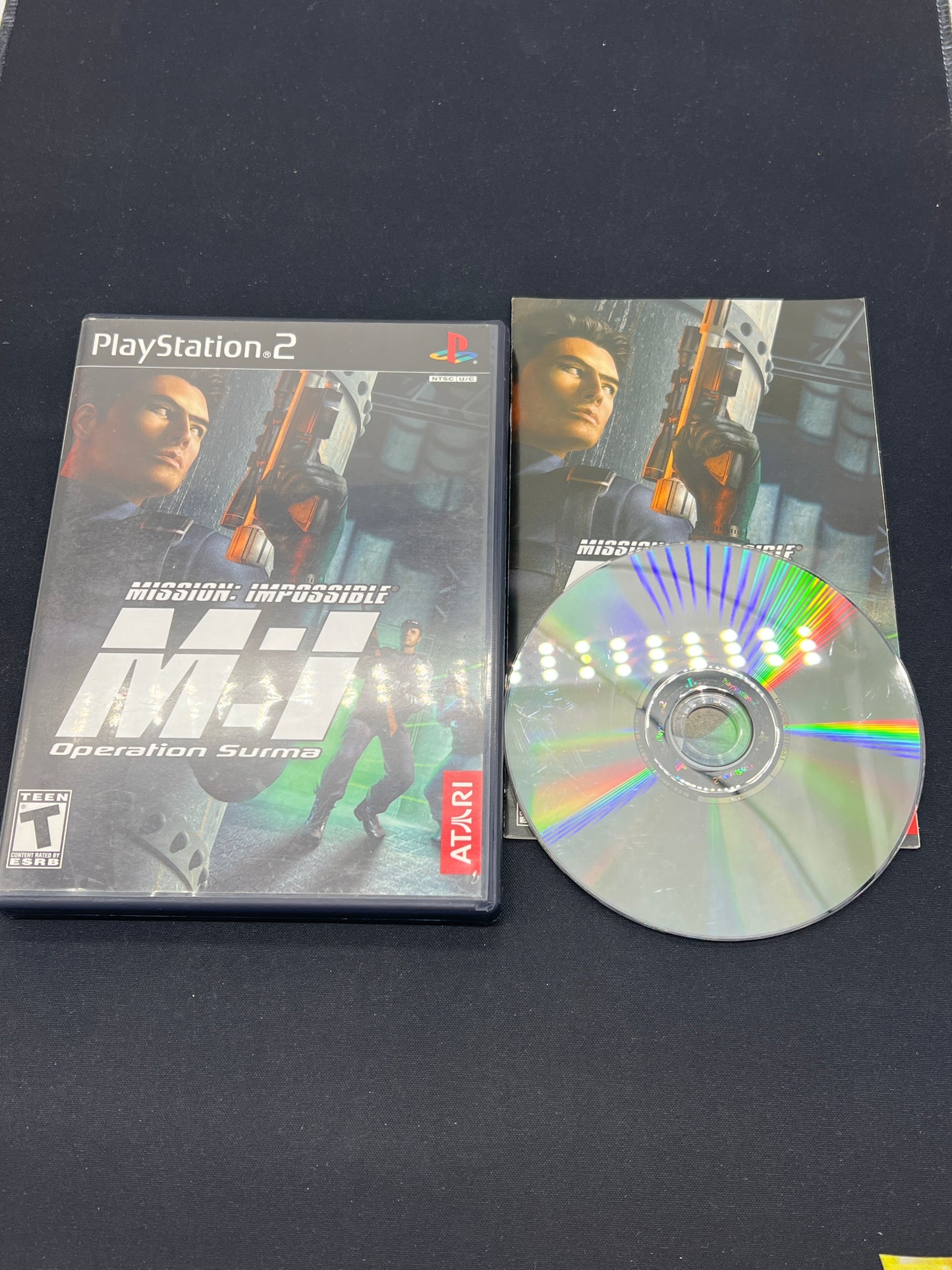 Auction Lot 190: PS2 Game Mission Impossible Operation Surma CIB