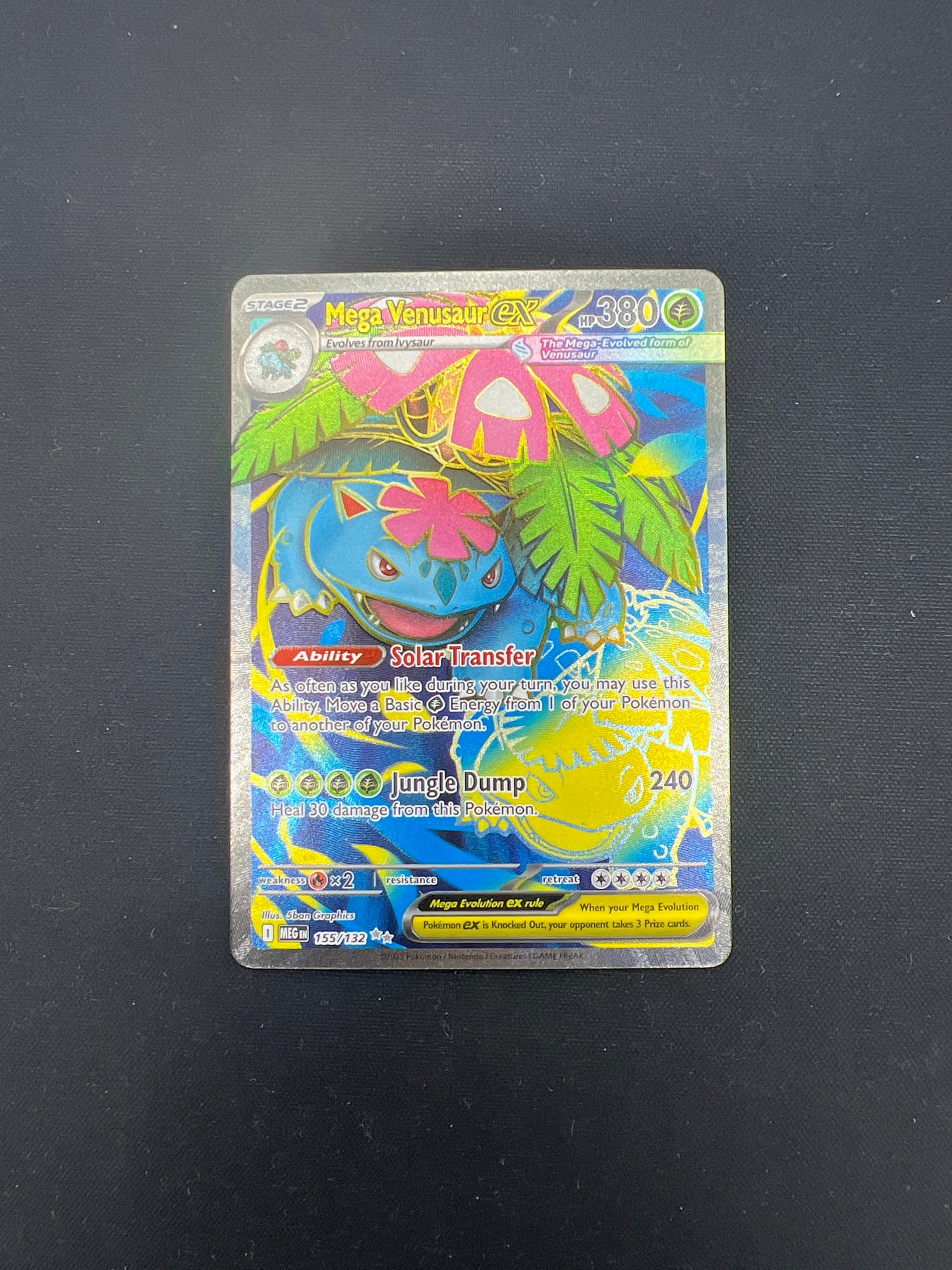 Auction Lot 28: Pokemon Cards Mega Venusaur EX Full Art Mega Evolutions Conditions Vary