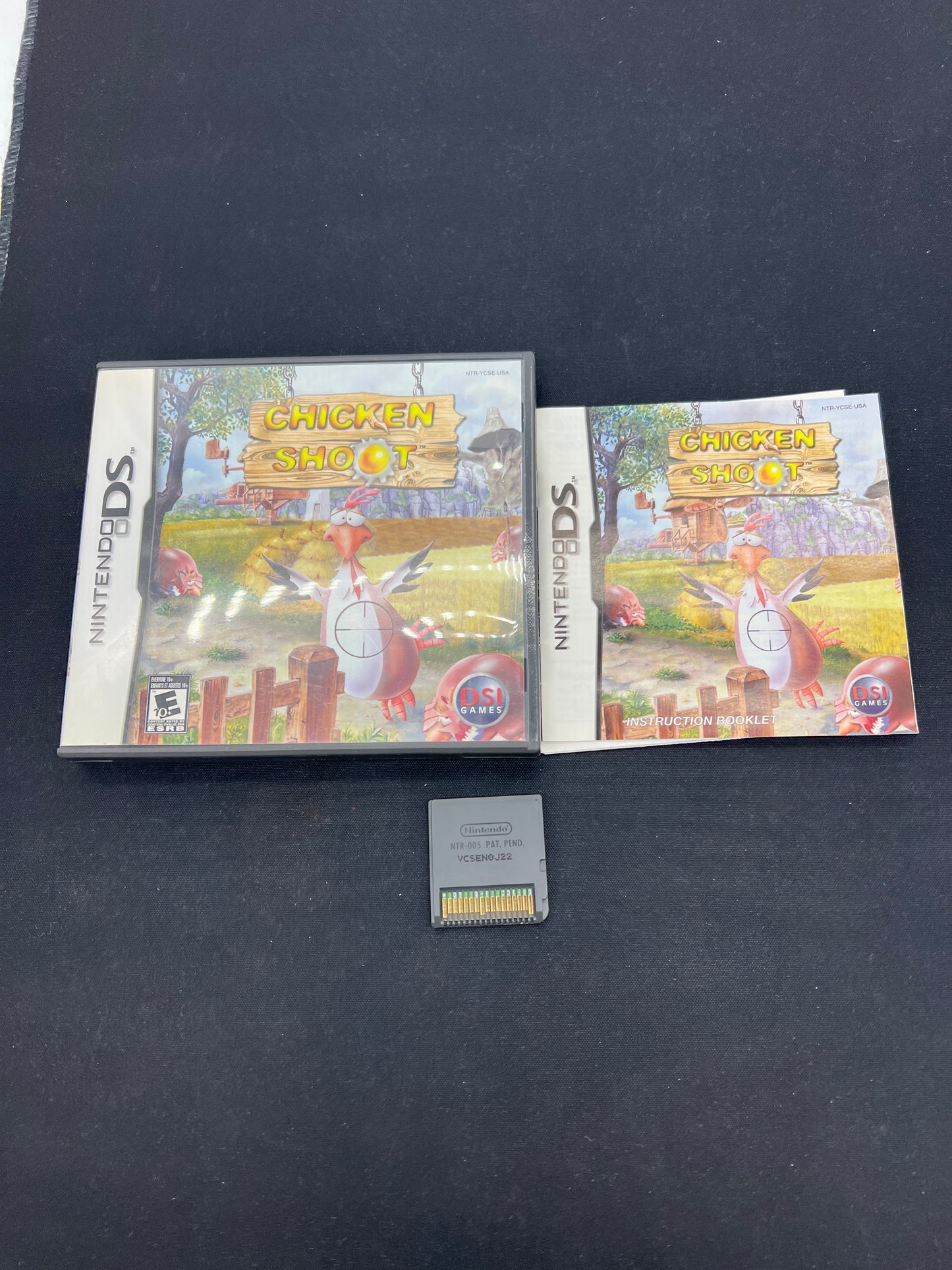 Auction Lot 191: Nintendo DS Video Game Chicken Shoot CIB