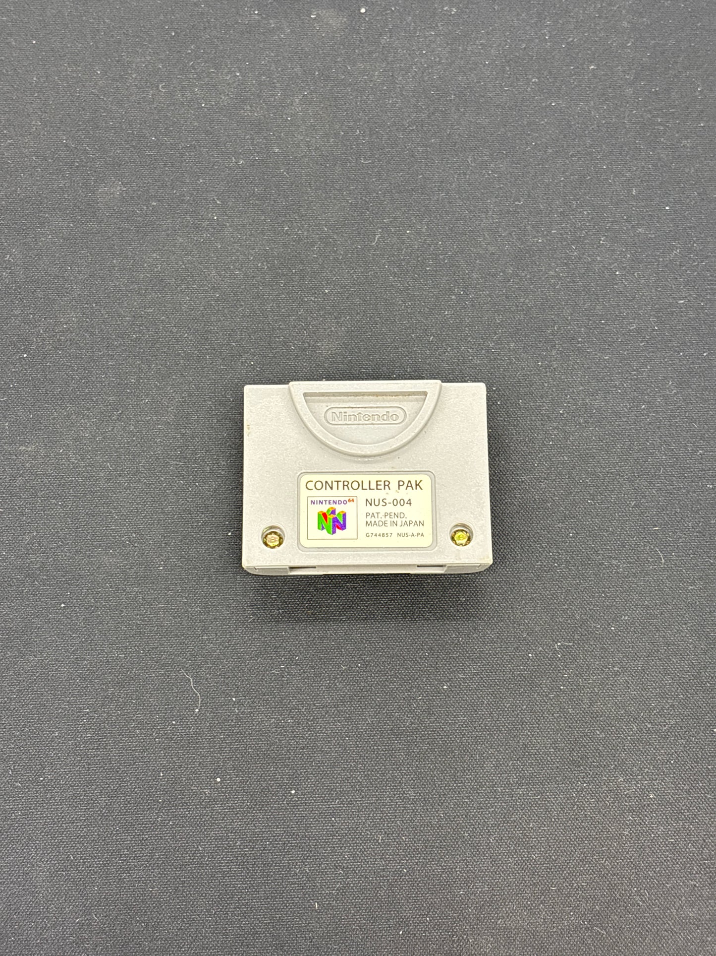 Auction Lot 125: Controller Pak Nintendo N64 Loose
