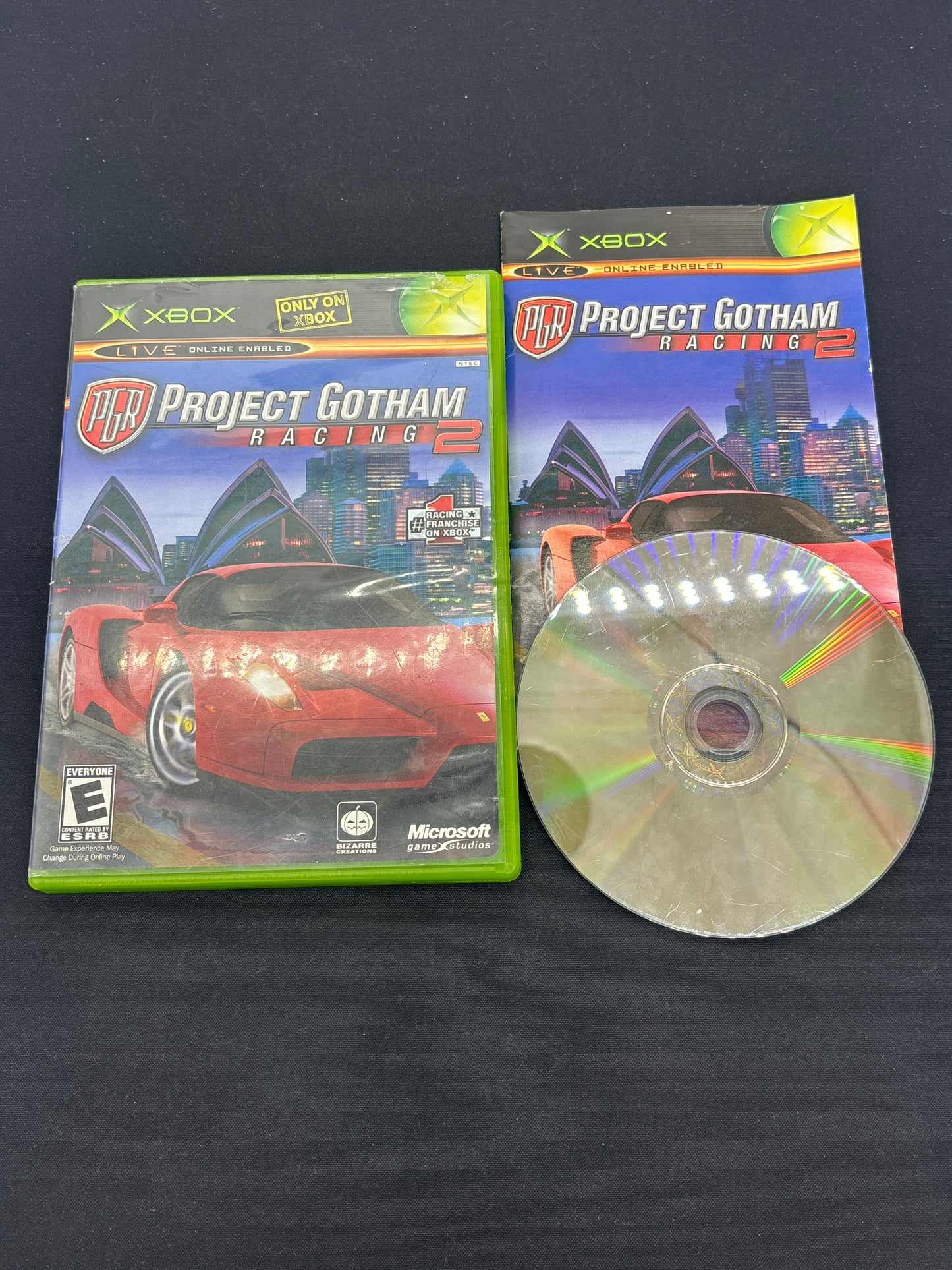 Auction Lot 193: XBOX Video Game Project Gotham Racing 2 CIB