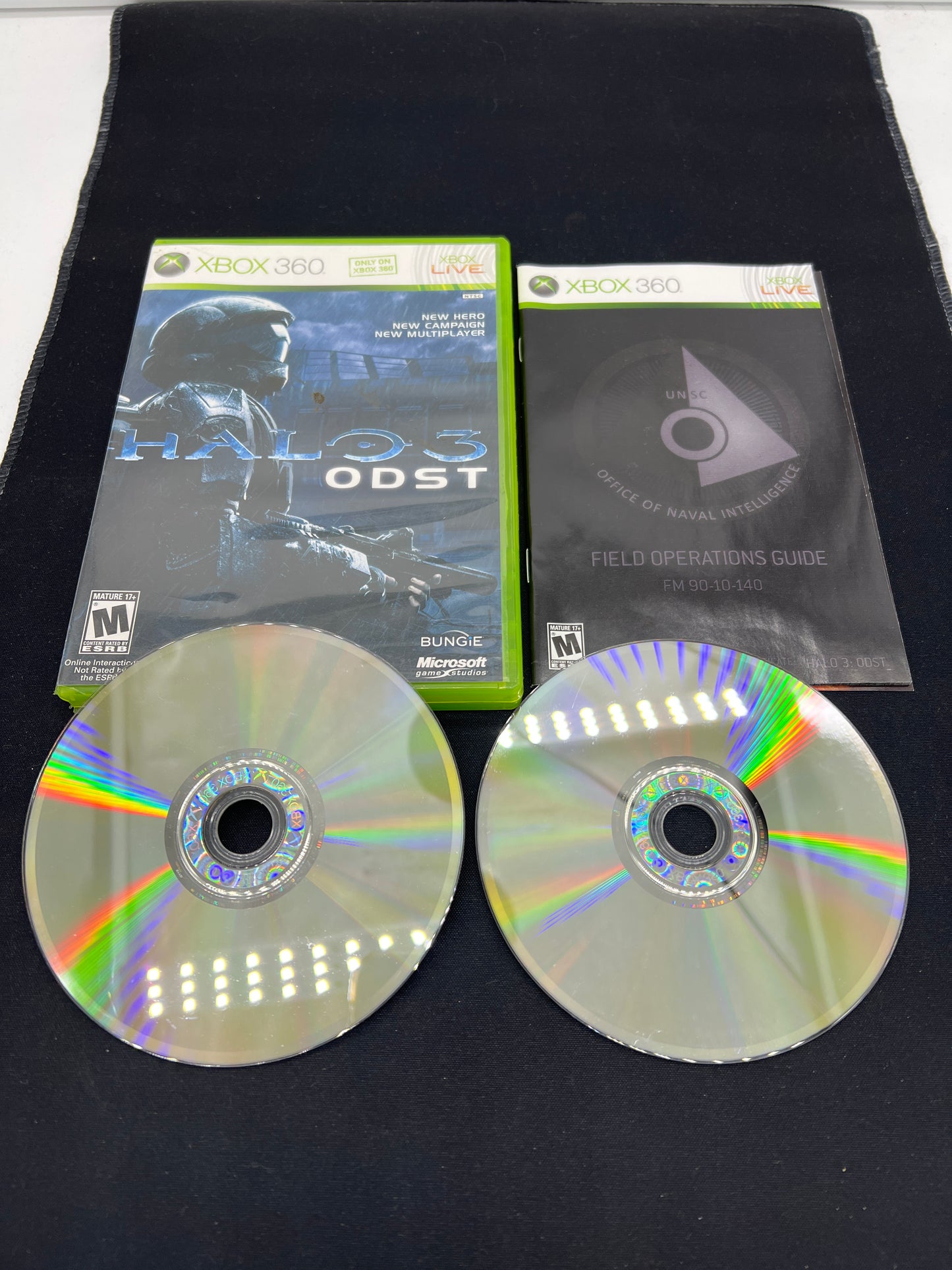 Auction Lot 47: XBOX 360 Video Game Halo 3 ODST CIB