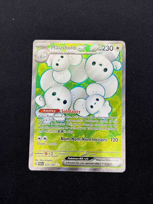 Auction Lot 355: Pokemon Cards Maushold EX Full Art 233/182 Condition Vary