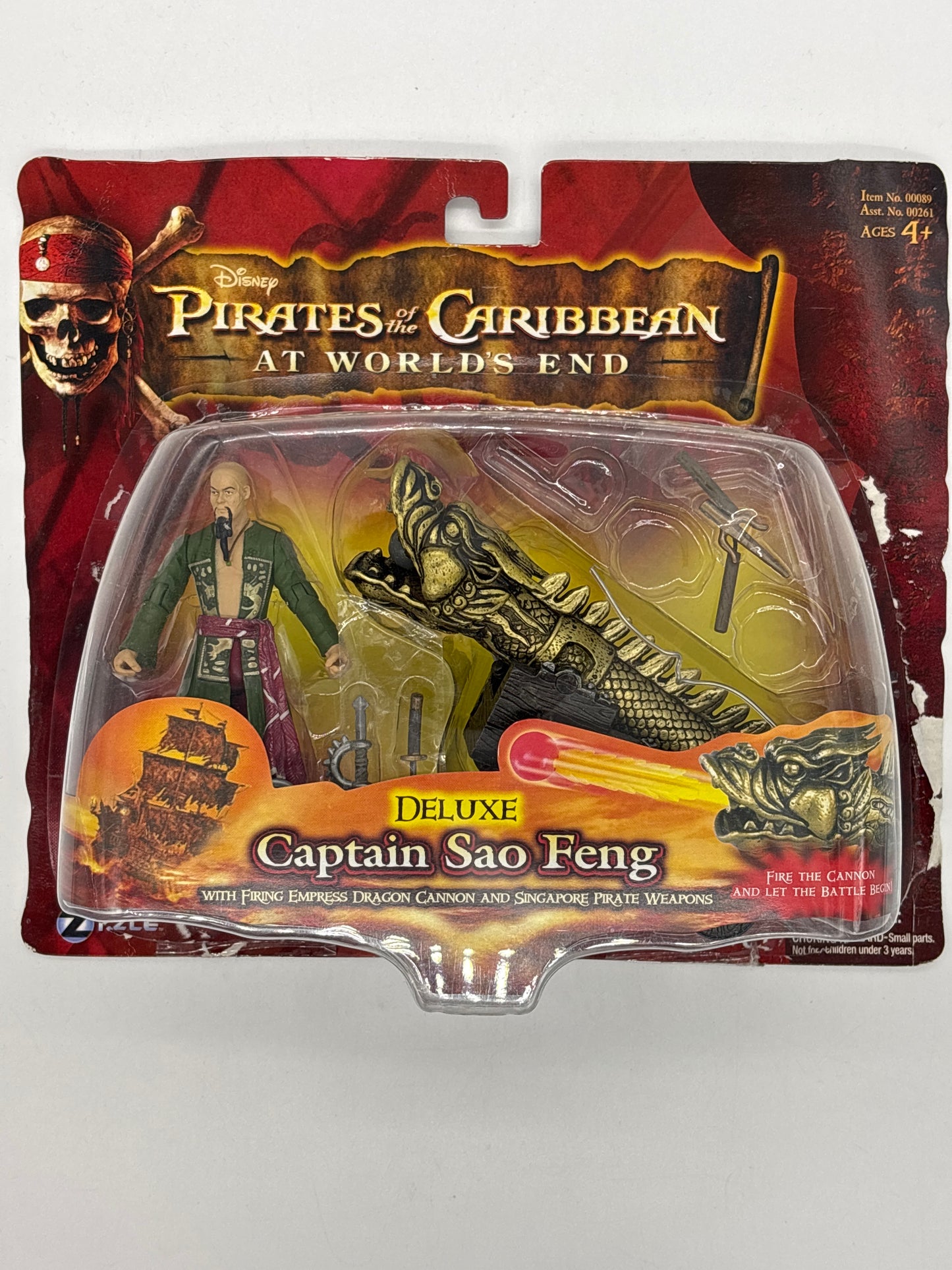 Auction Lot 227: Pirates of the Caribbean Deluxe Figure Opened