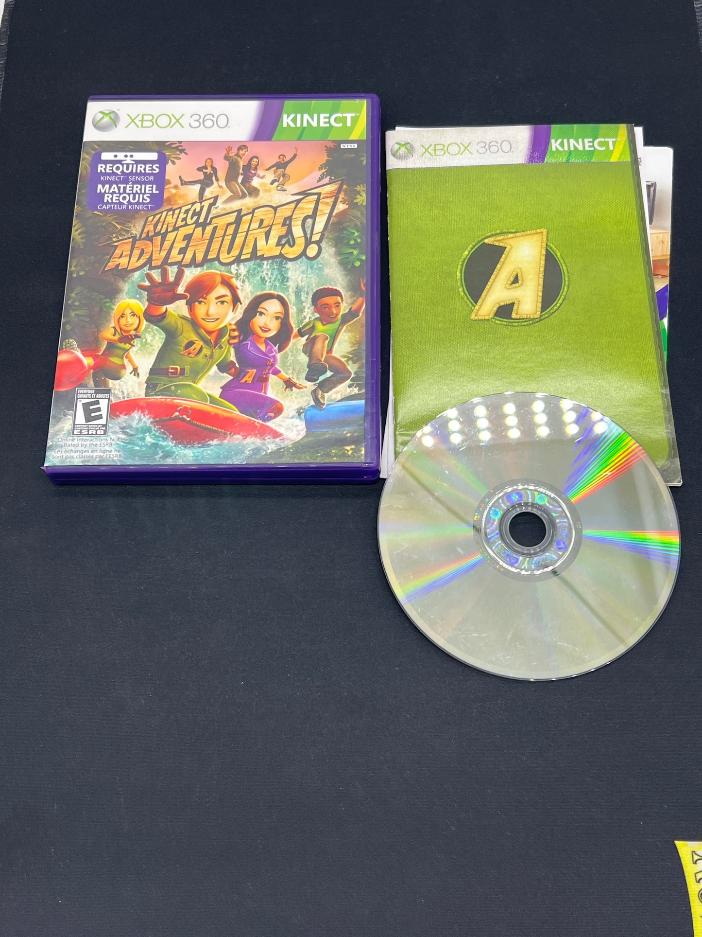 Auction Lot 191: XBOX 360 Kinect Adventures! CIB
