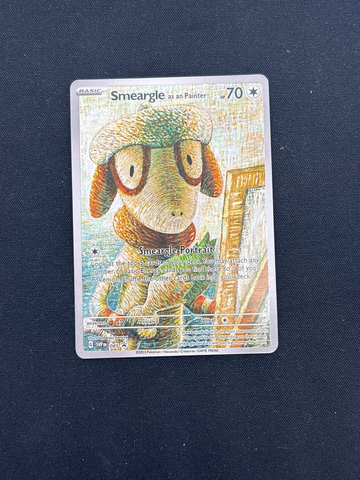 Auction Lot 274: Pokemon Cards CUSTOM Smeargle Van Gogh Conditions Vary