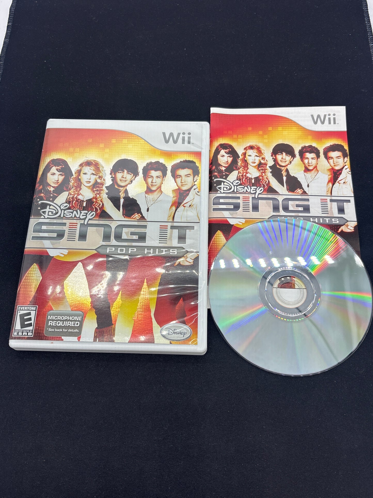 Auction Lot 201: Nintendo Wii Video Game Disney Sing It Pop Hits CIB