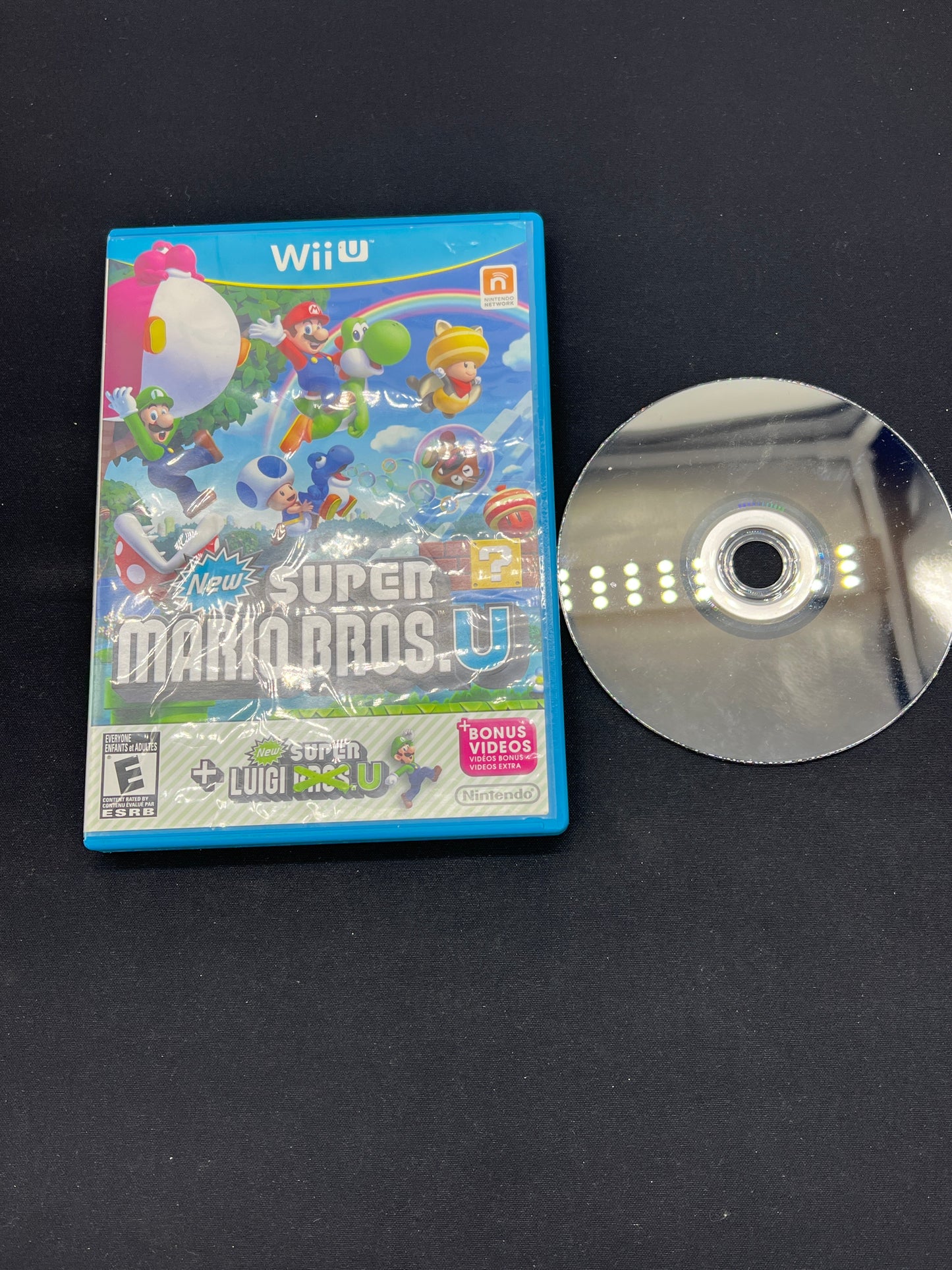 Auction Lot 210: Nintendo Wii U New Super Mario Bros. U Disc & Case