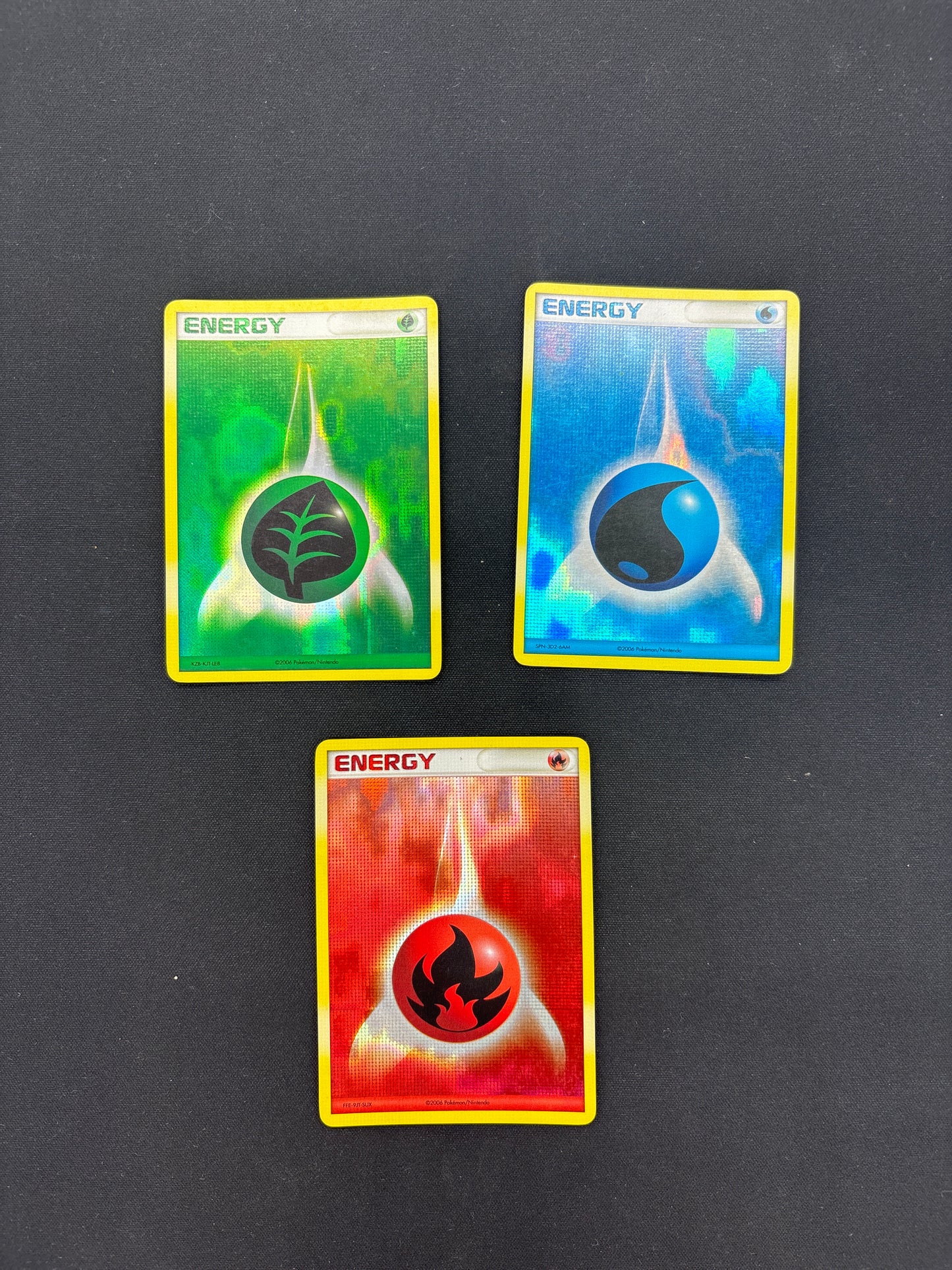 Auction Lot 45: Pokemon Mid Era Acid Holo Energy Card Lot 1 Conditions Vary