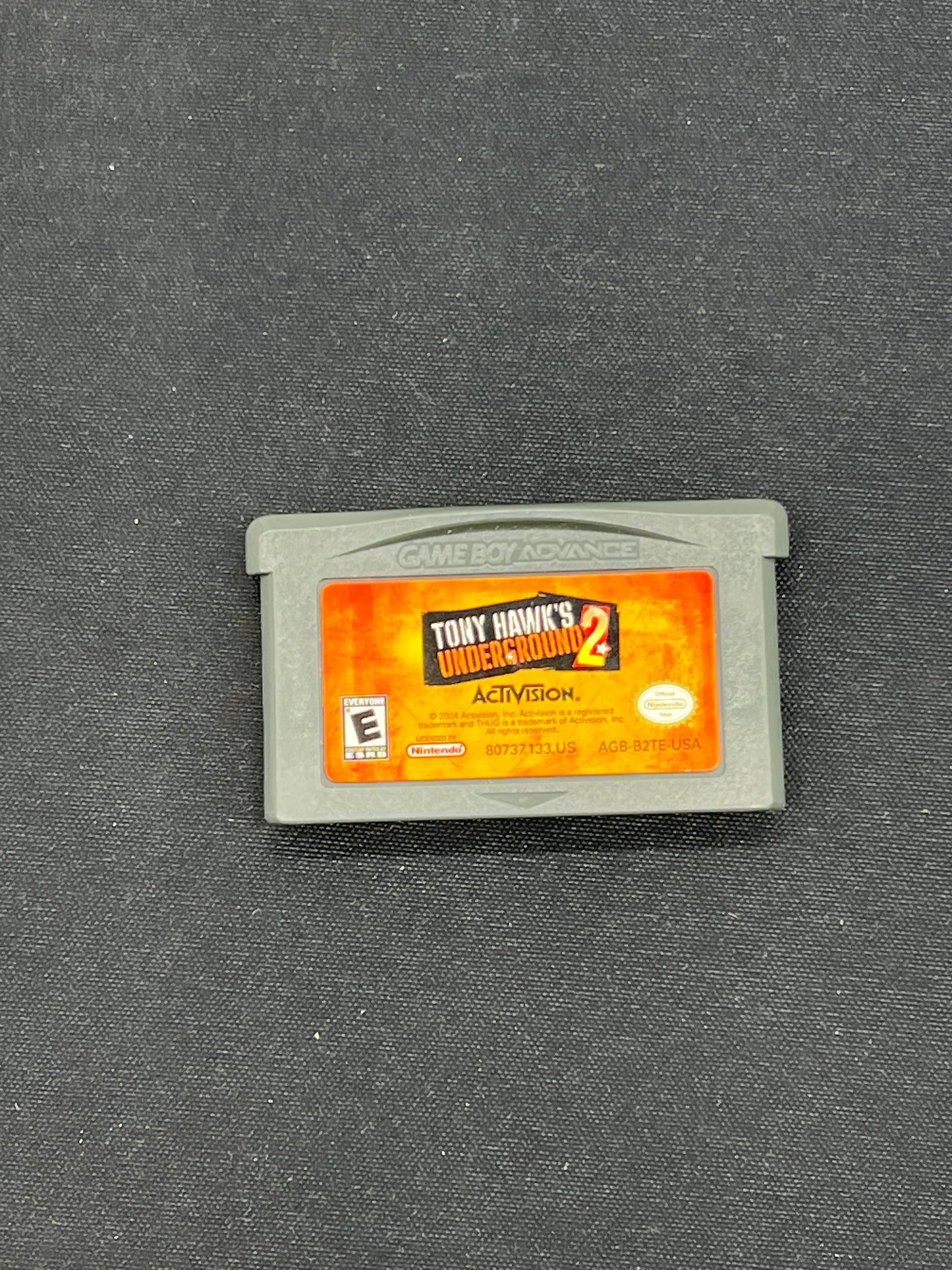 Auction Lot 88: Gameboy Advance Tony Hawk's Underground 2 Cartridge Only