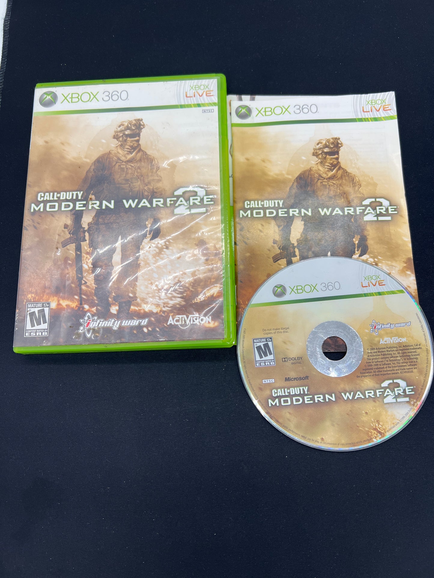 Auction Lot 80: XBOX 360 Call of Duty Modern Warfare 2