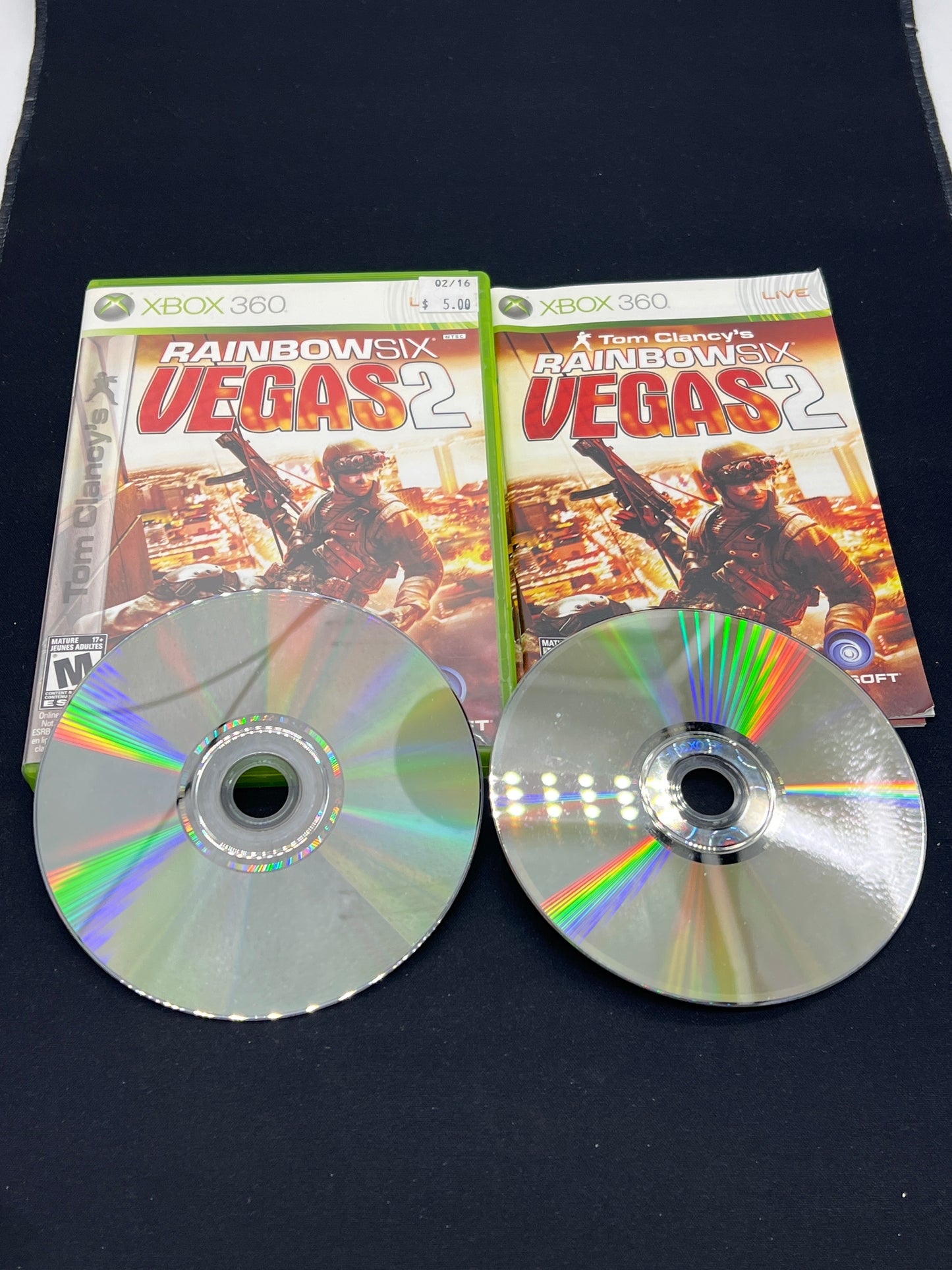 Auction Lot 102: XBOX 360 Rainbow Six Vegas 2 CIB