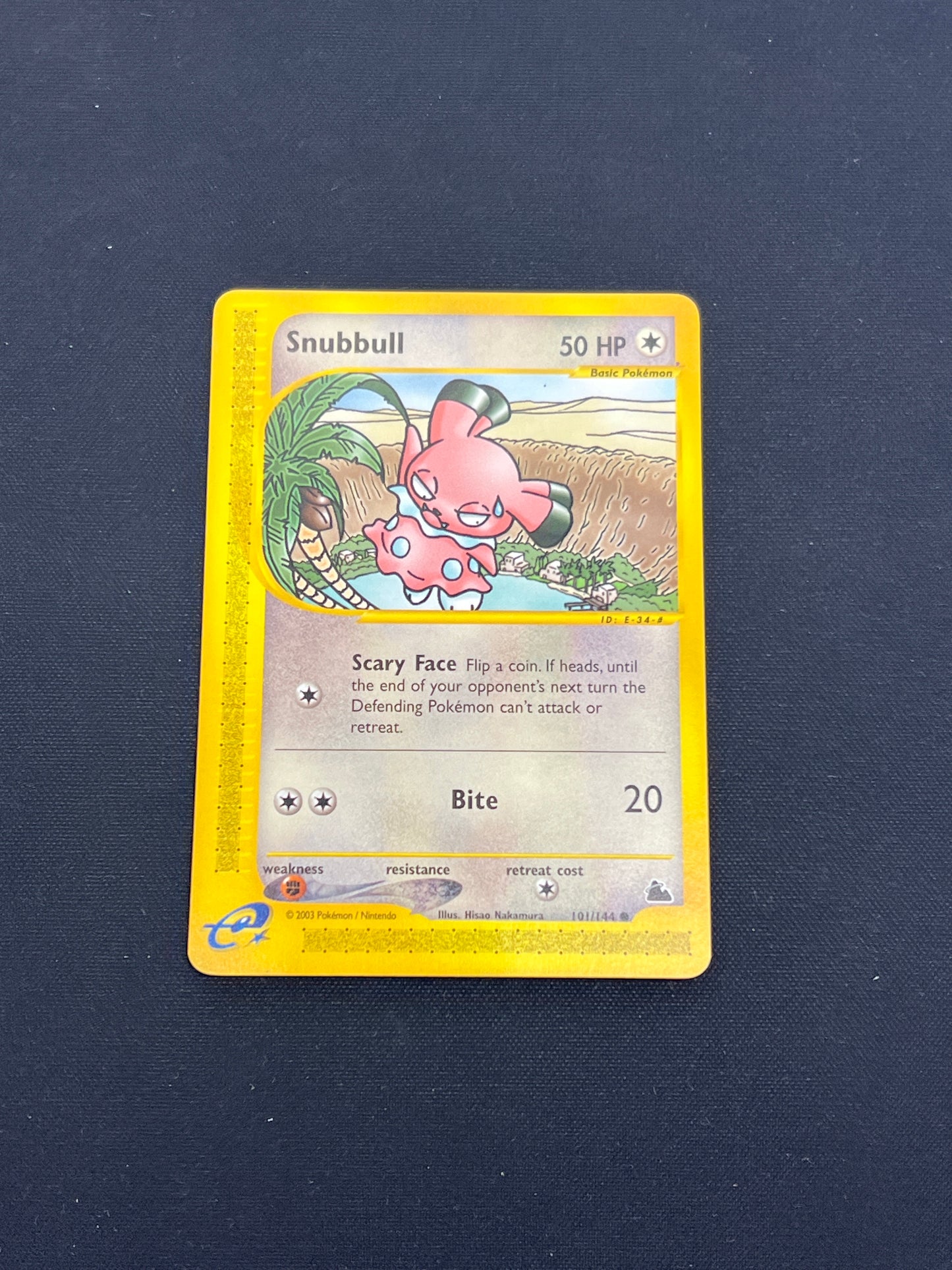 Auction Lot 257: Pokemon Cards Snubull Common Skyridge Condition Vary