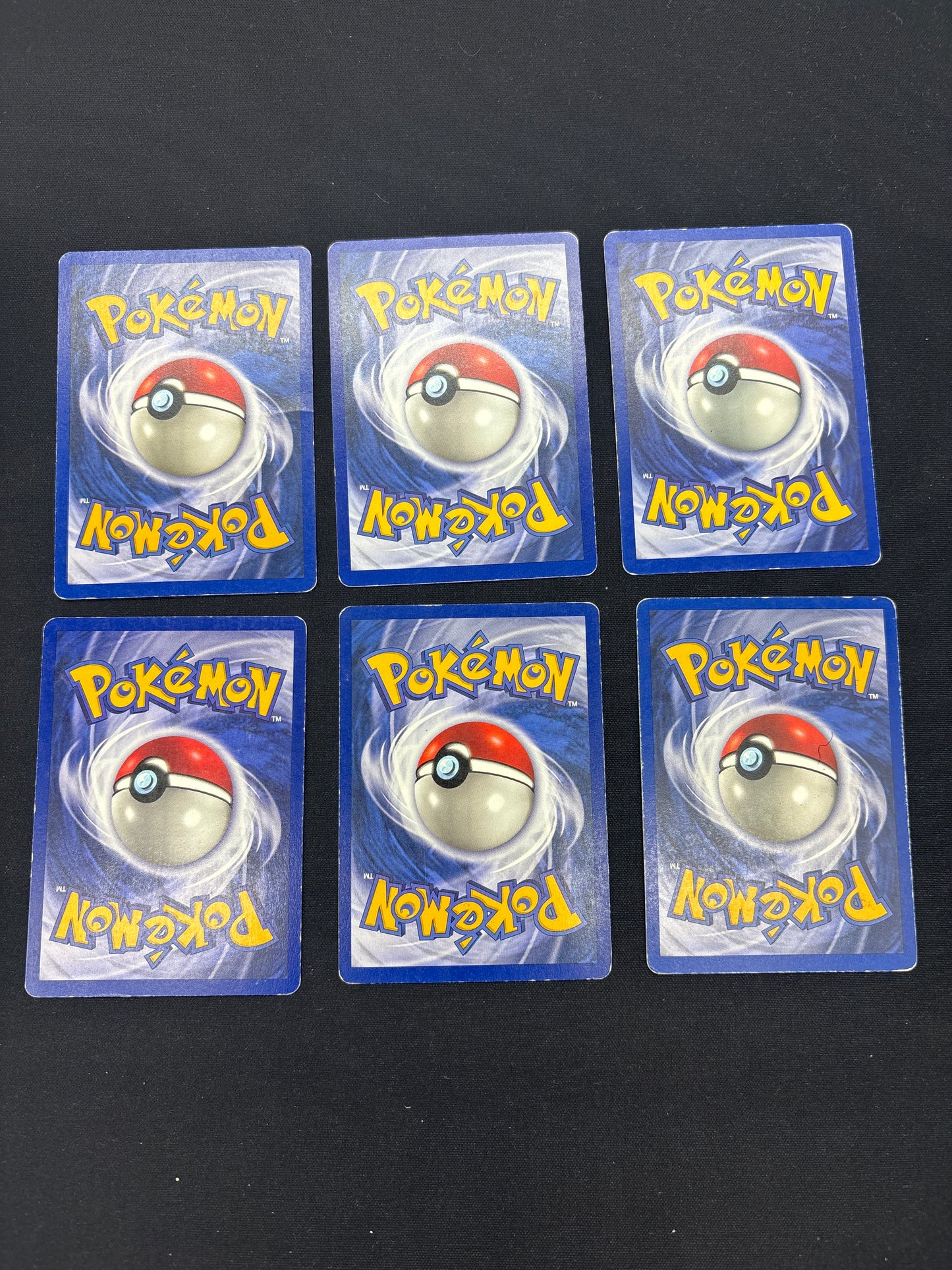 Auction Lot 255: Pokemon Cards Lot of 6 Assorted Base Set Conditions Vary