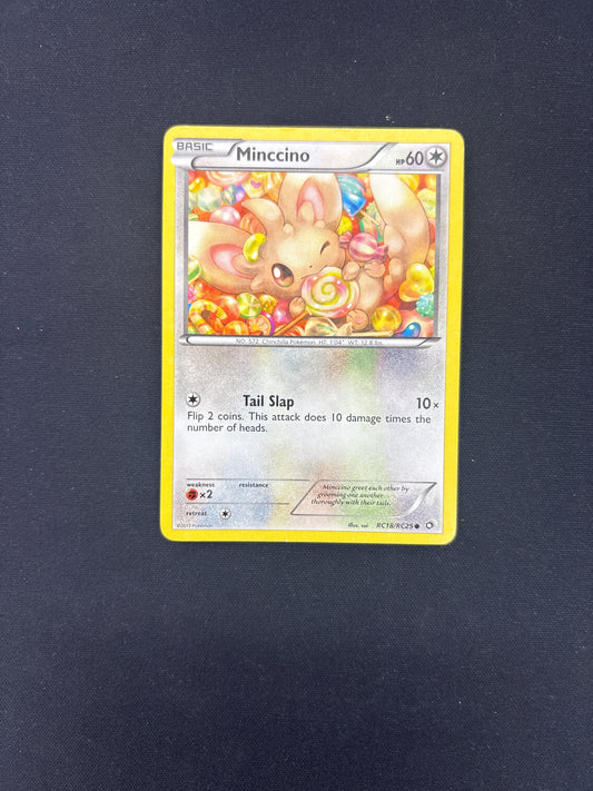 Auction Lot 310: Pokemon Card Minccino Radiant Collection Condition Vary