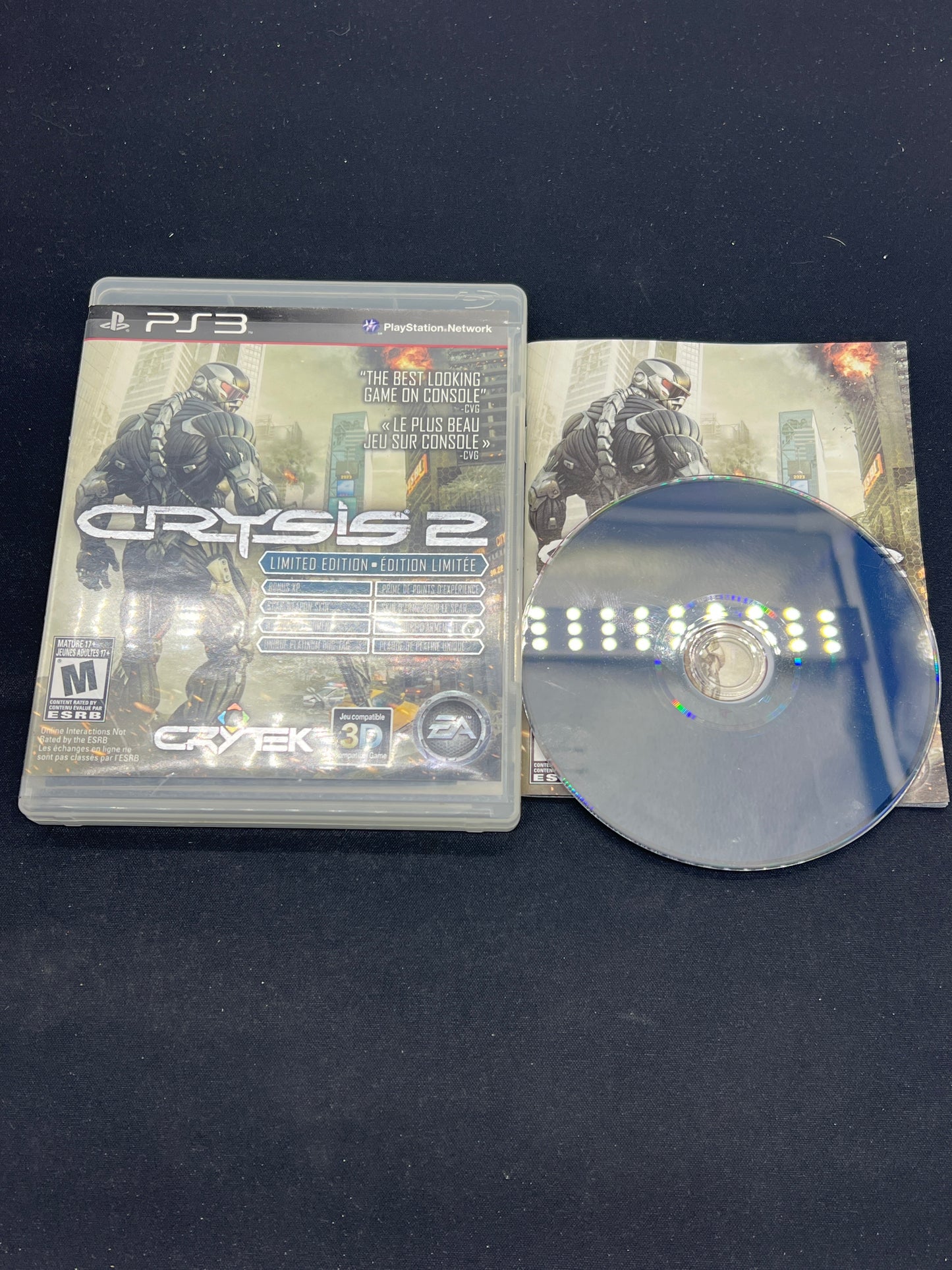 Auction Lot 57: PlayStation 3 Video Game Crysis 2 CIB