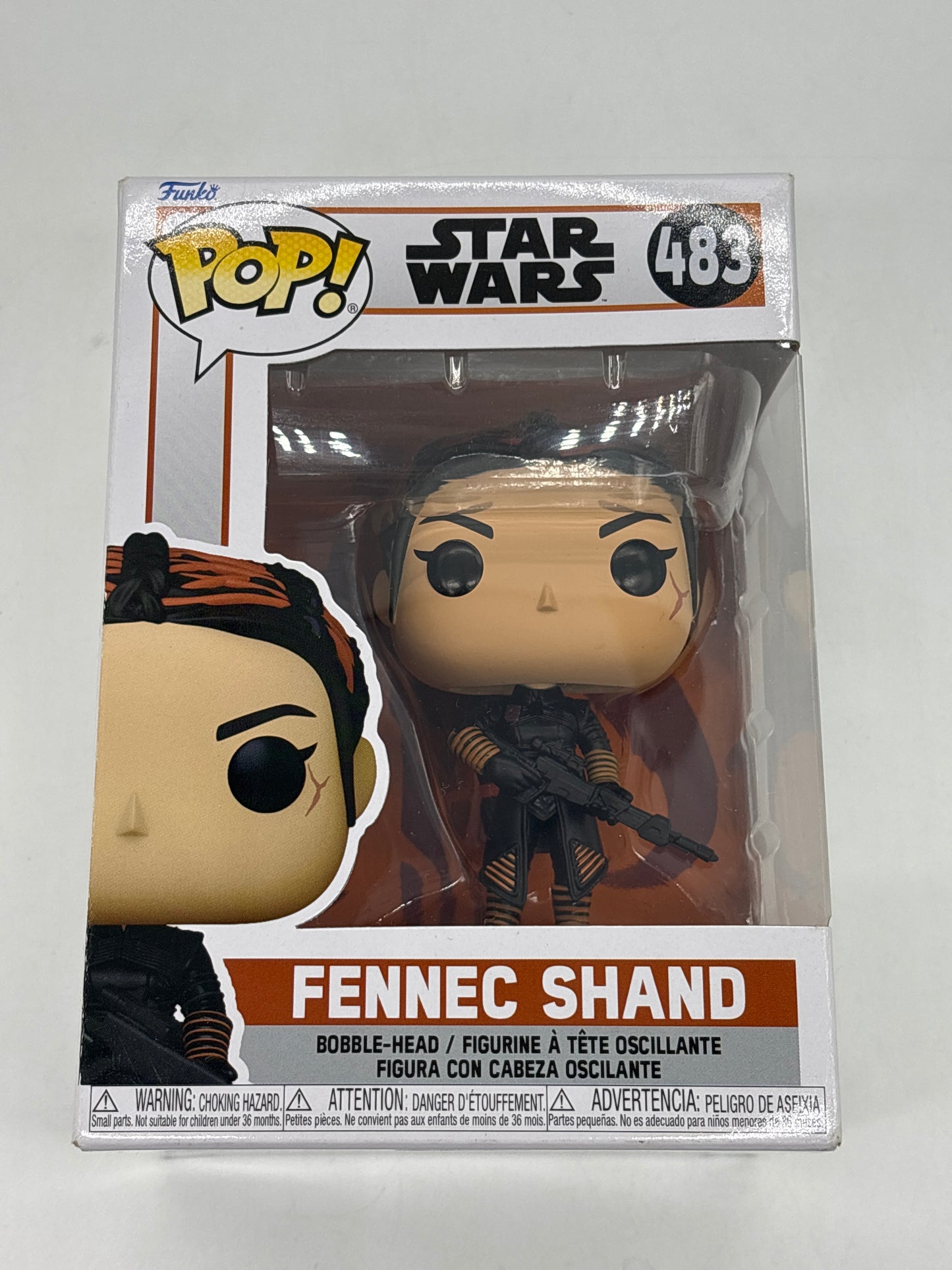 Auction Lot 107: Pop Funko Star Wars Fennec Shand Figure 483