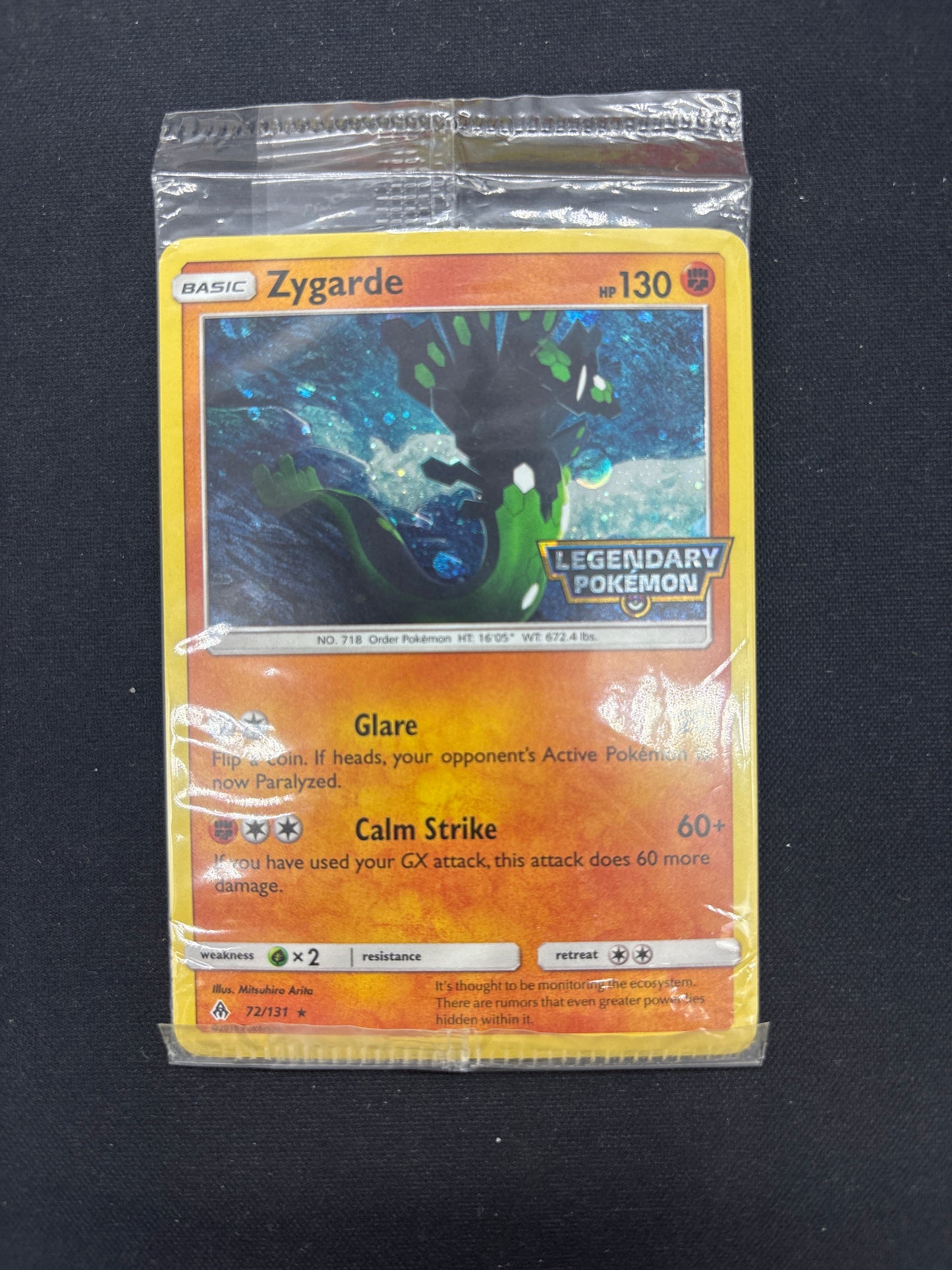 Auction Lot 269: Pokemon Card Zygarde Legendary Pokemon Stamped SWSH Promo Conditions Vary