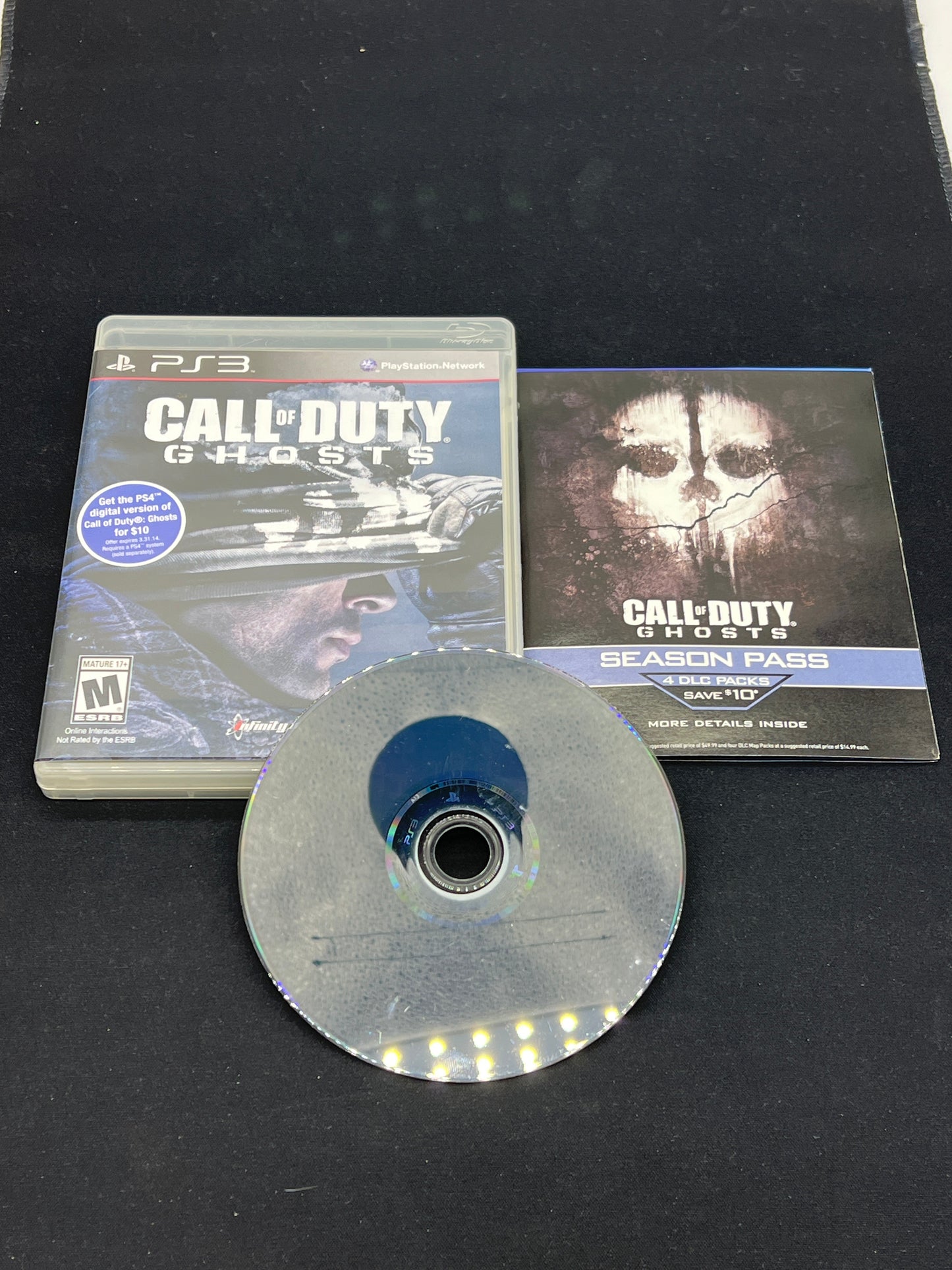 Auction Lot 172: PS3 Call of Duty Ghosts CIB