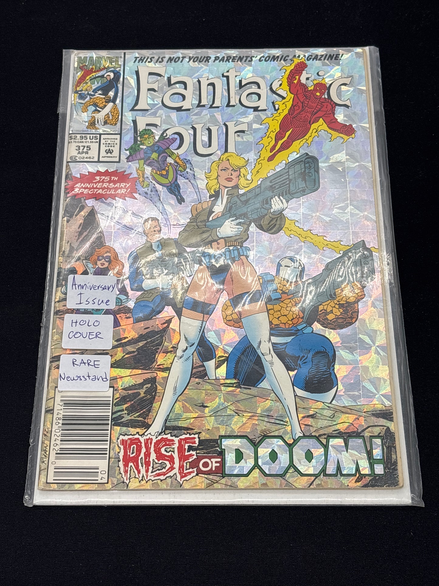 Auction Lot 203: Marvel Comics Fantastic Four Issue 375 Comic Book