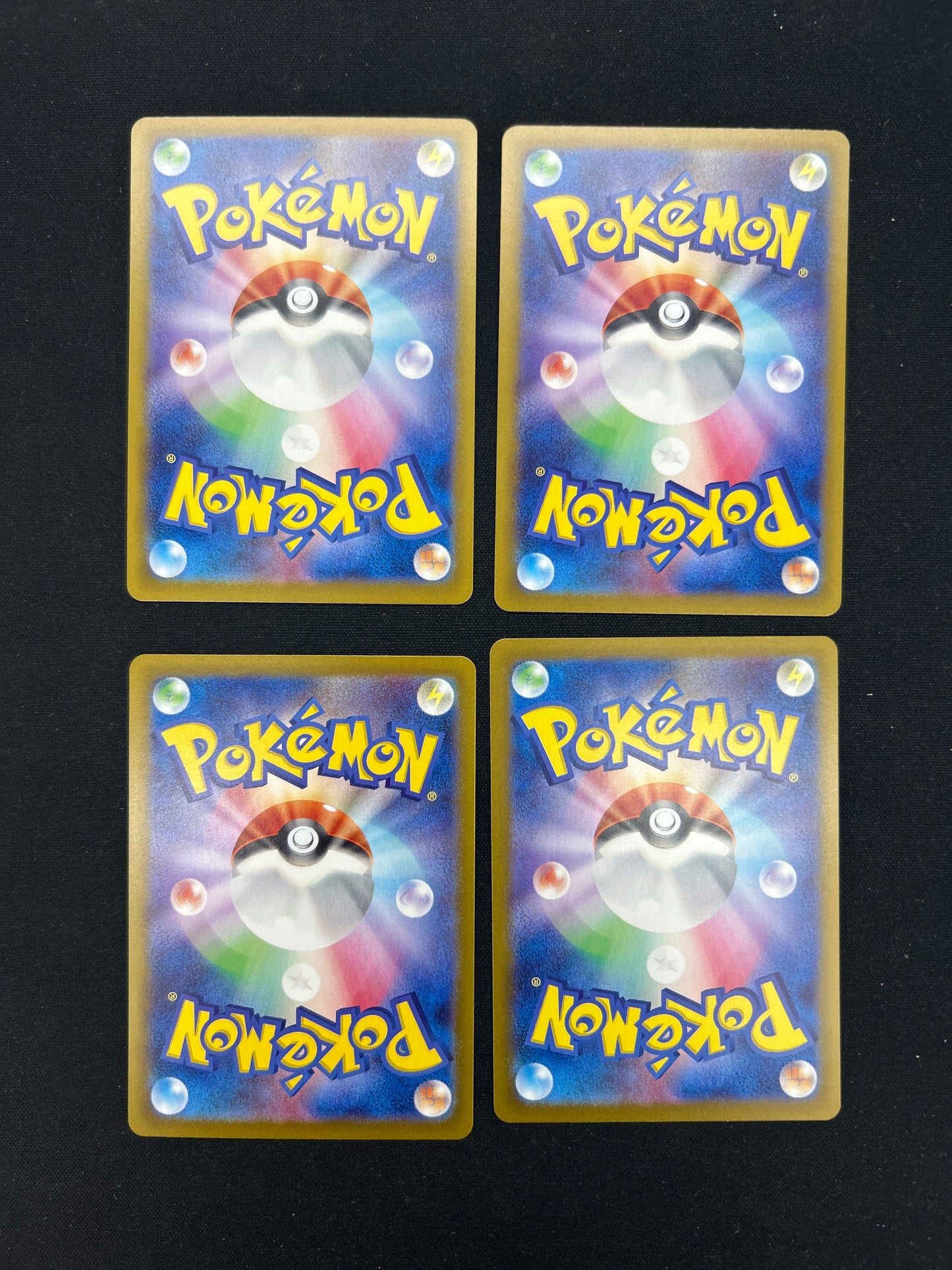Auction Lot 449: Pokemon Cards Lot of 4 Assorted Japanese Terastal Festival Pokeball Pattern Conditions Vary