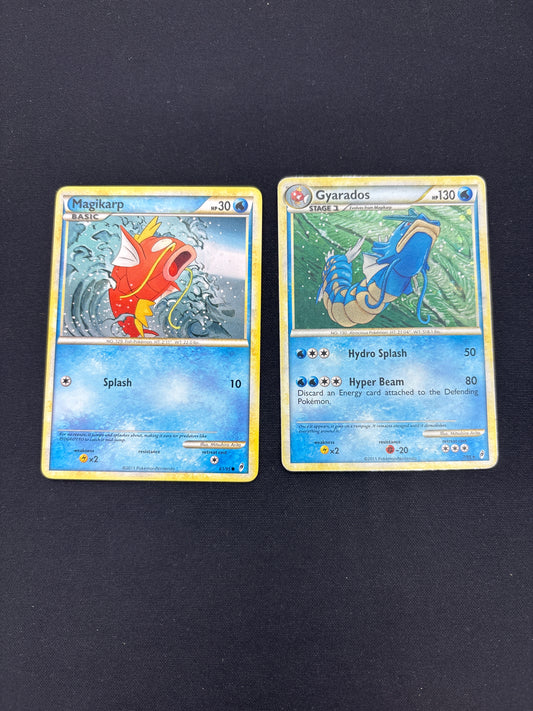 Auction Lot 37: Pokemon Gyarados Card Lot 3 Conditions Vary
